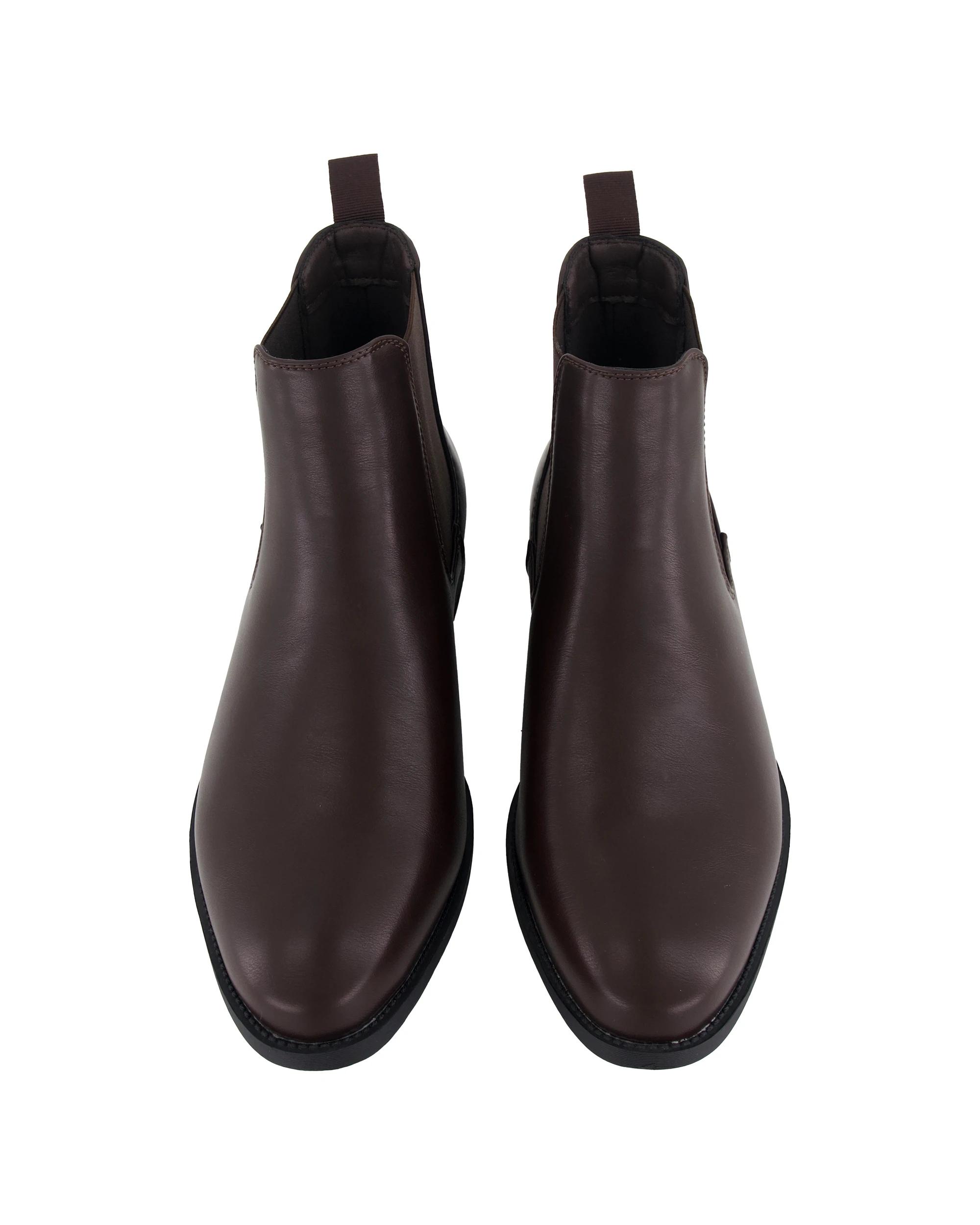 2 PU Gusset Boots Brown, 2 of 4