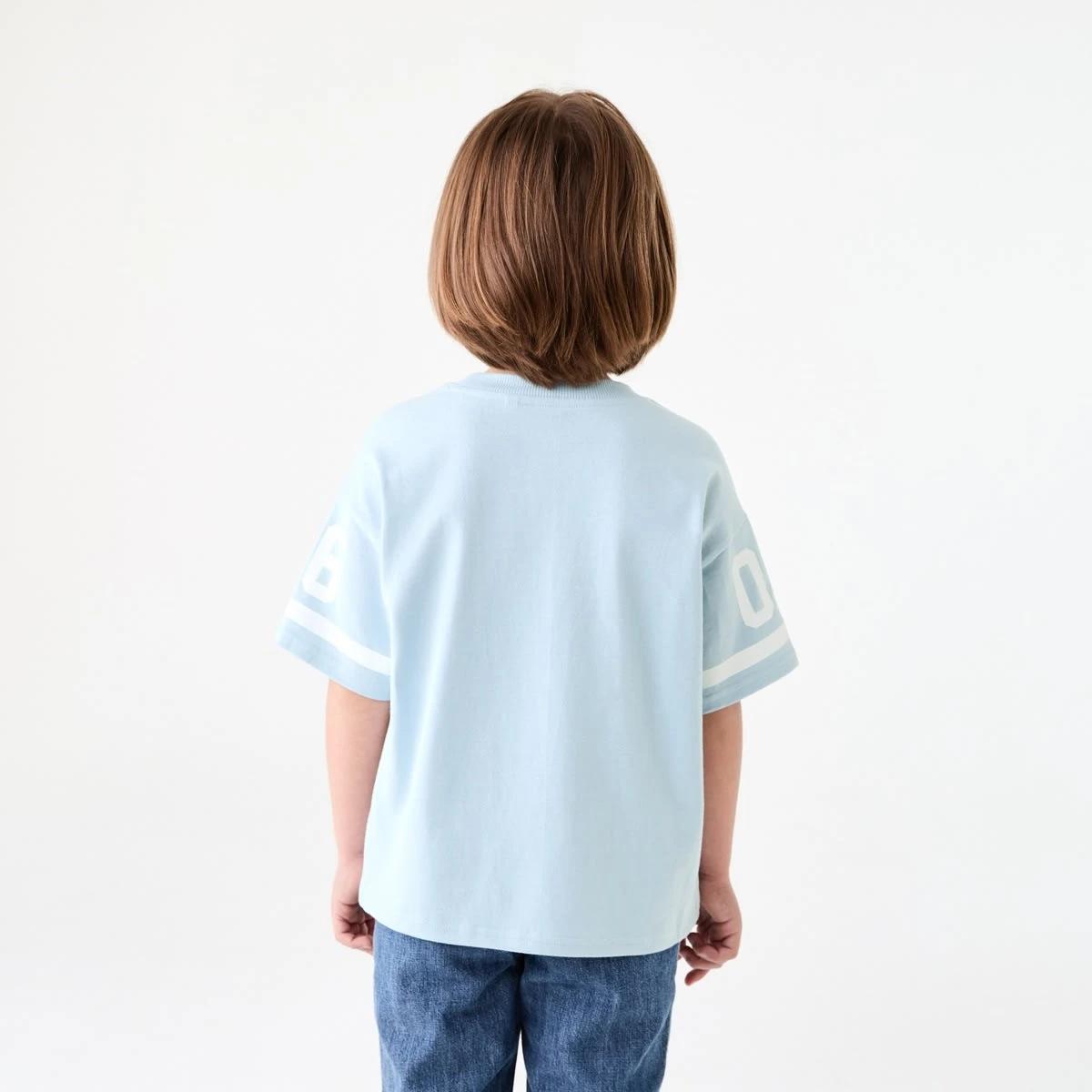 2 Short Sleeve Oversized Print T-shirt CALIFORNIA CHAMPIONS BLUE, 2 of 7