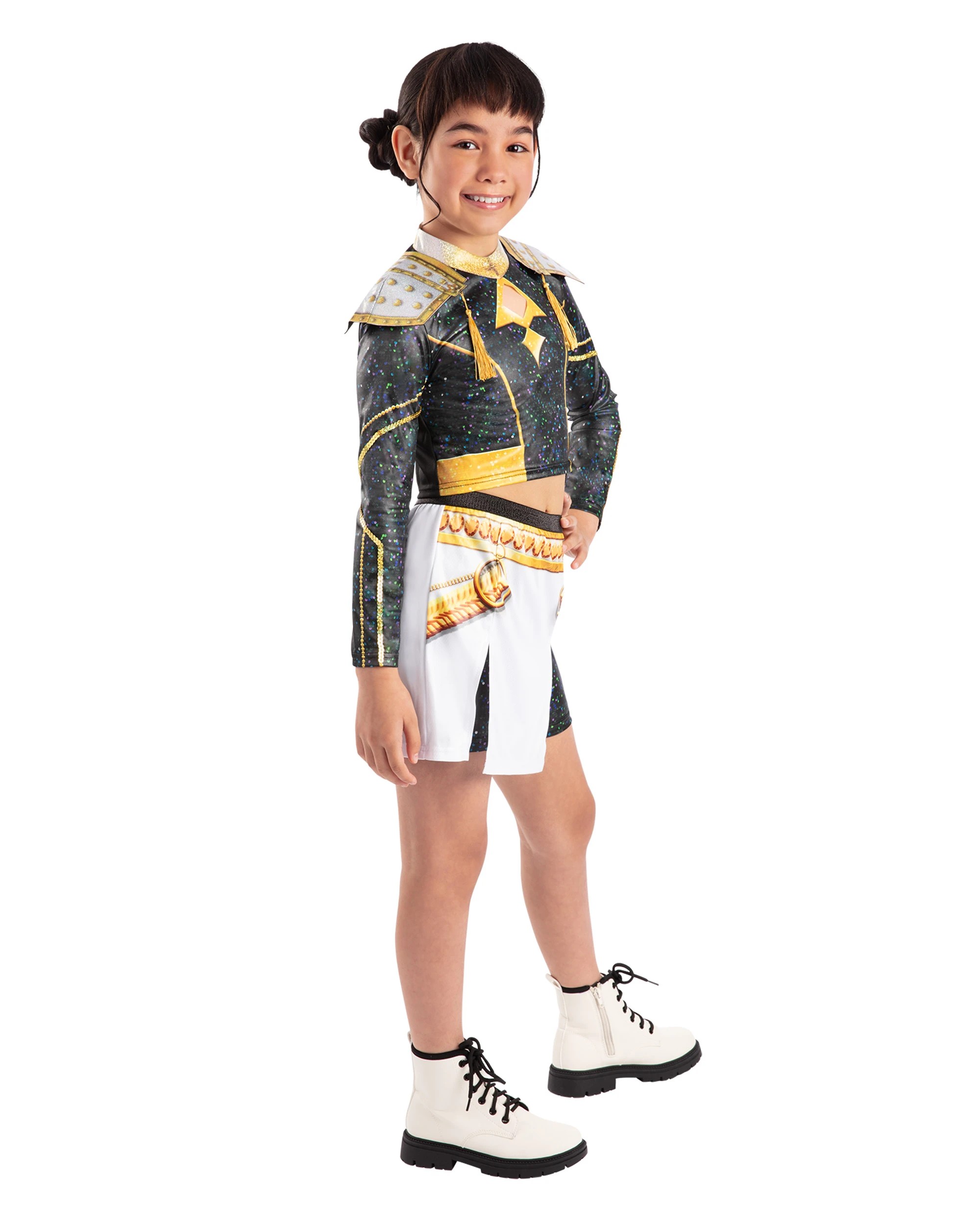 5 KPop Demon Hunters K - Pop Demon Hunters Zoey Golden Deluxe Child Costume - Ages 7 - 8 - Black, 5 of 8