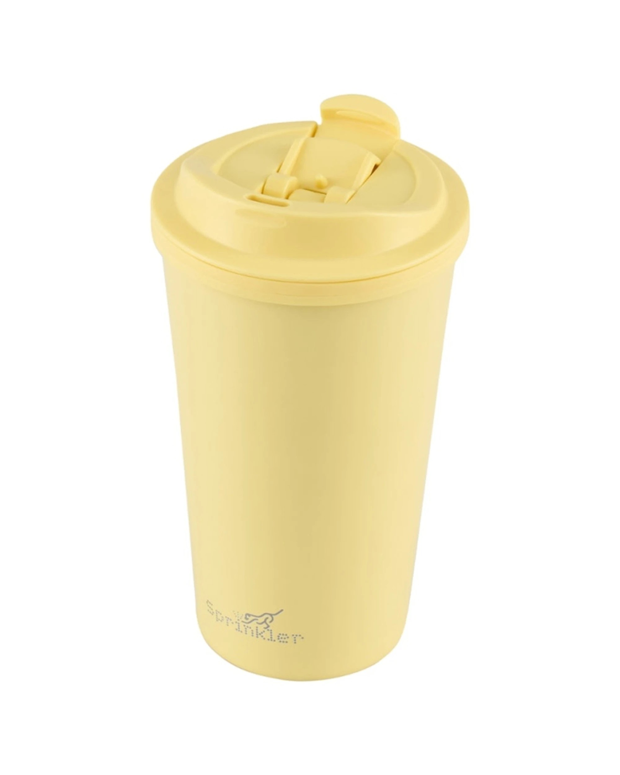 2 Sprinkler Luna Double Wall Insulated Cup 355ml Popcorn - Yellow, 2 of 3
