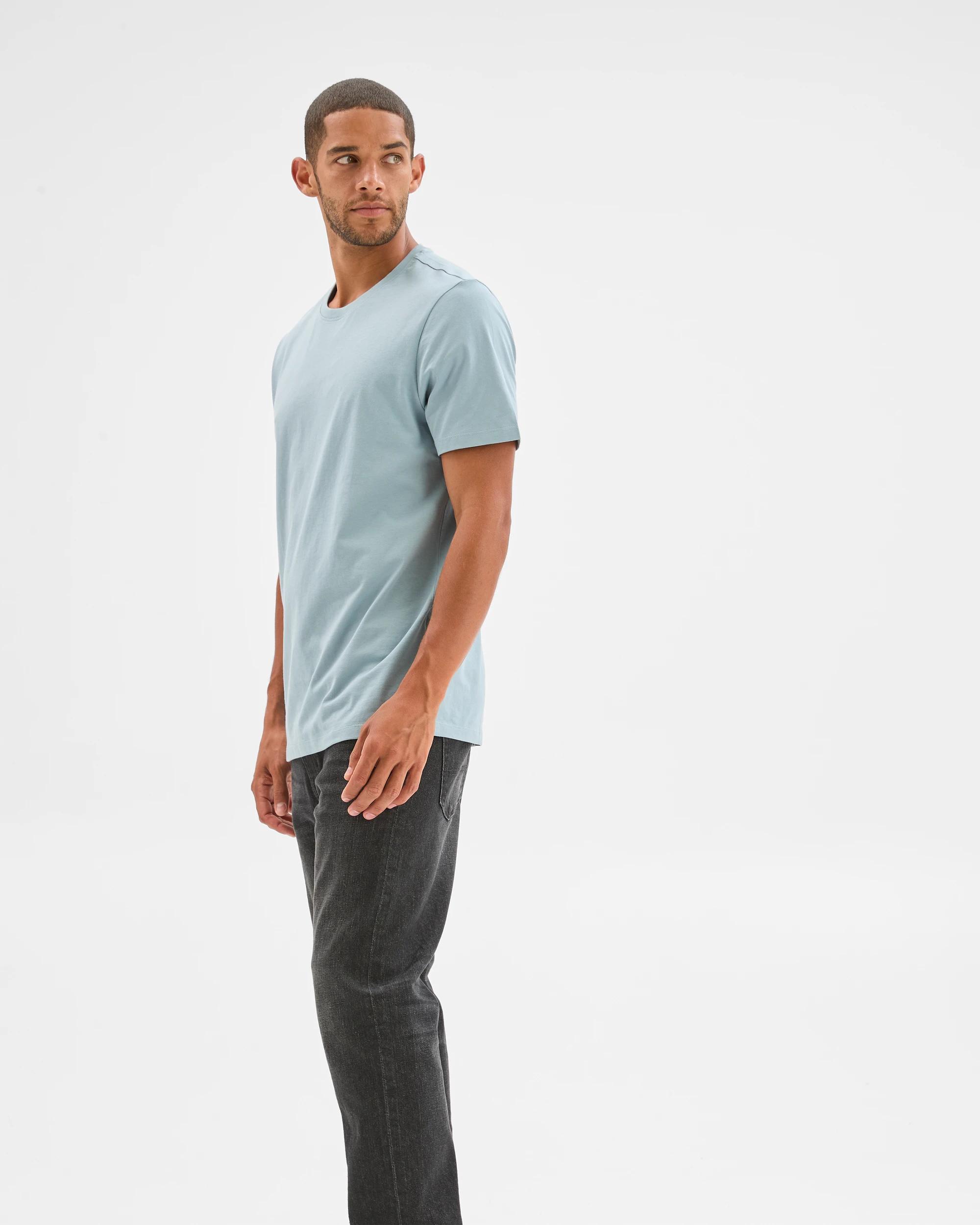 4 Target Australian Cotton T-Shirt DUSTY TEAL, 4 of 6