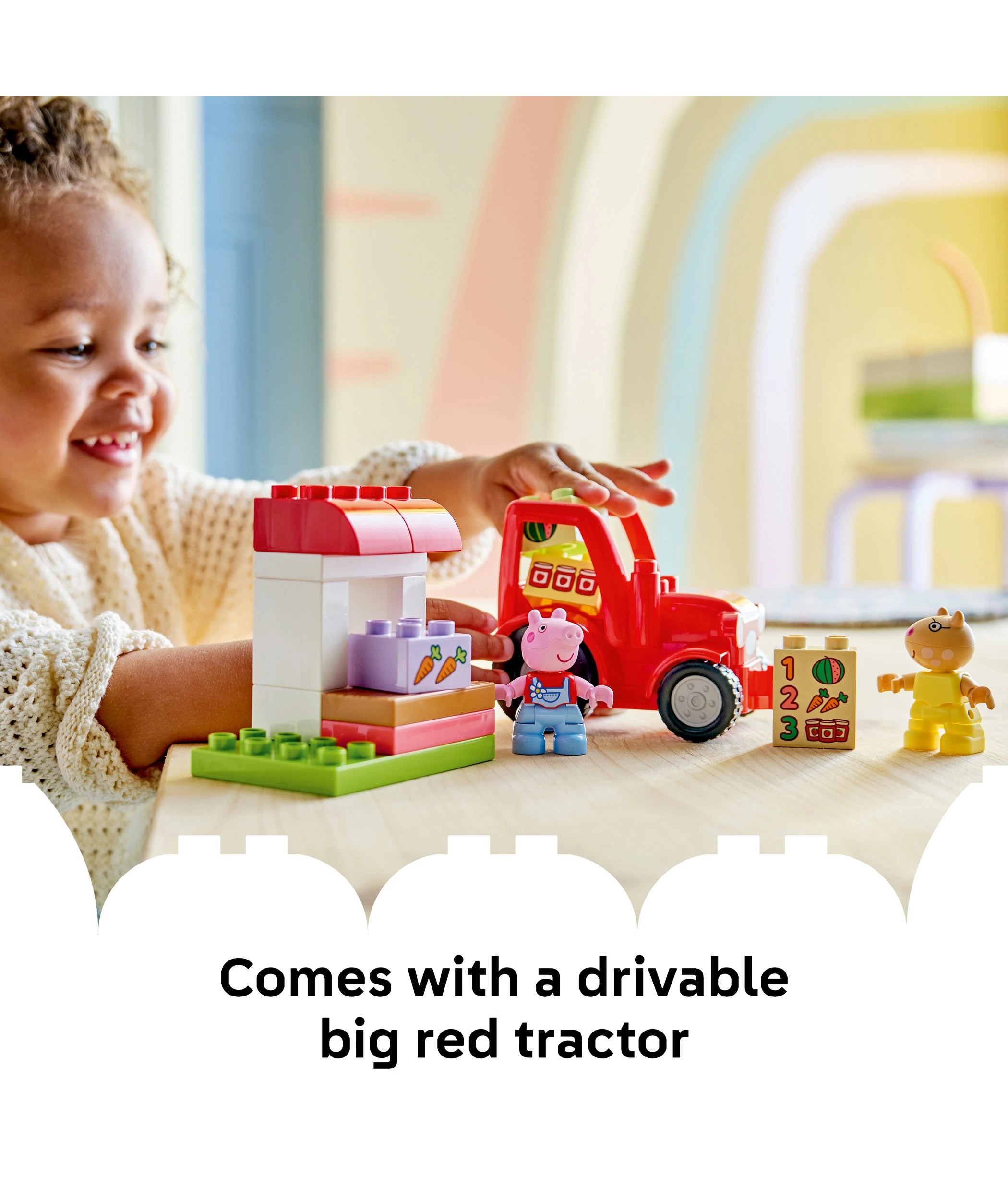 6 LEGO DUPLO Peppa Pig Tractor and Market 10468, 6 of 10