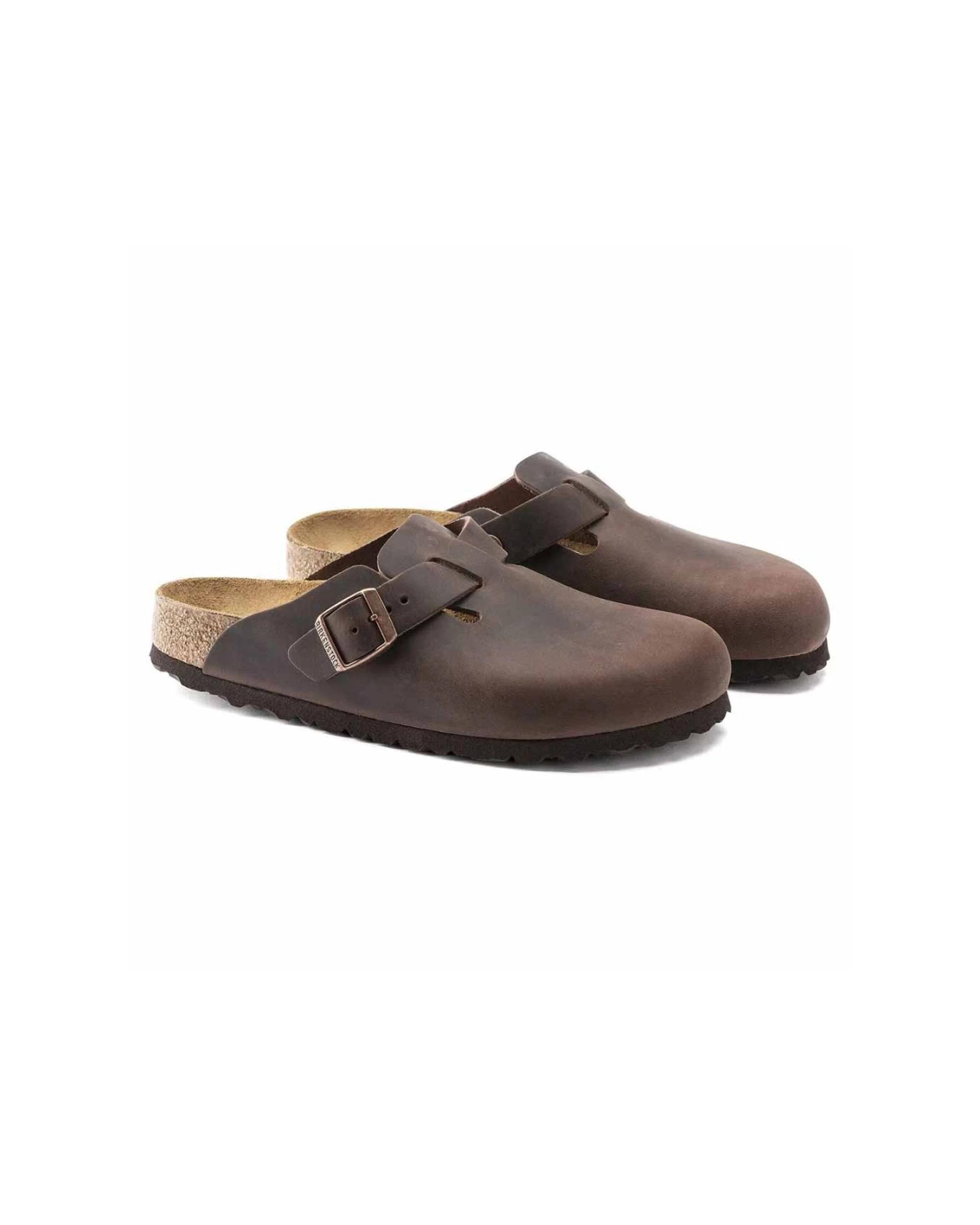 3 Birkenstock Boston Oiled Leather Clogs Regular Width HABANA, 3 of 5