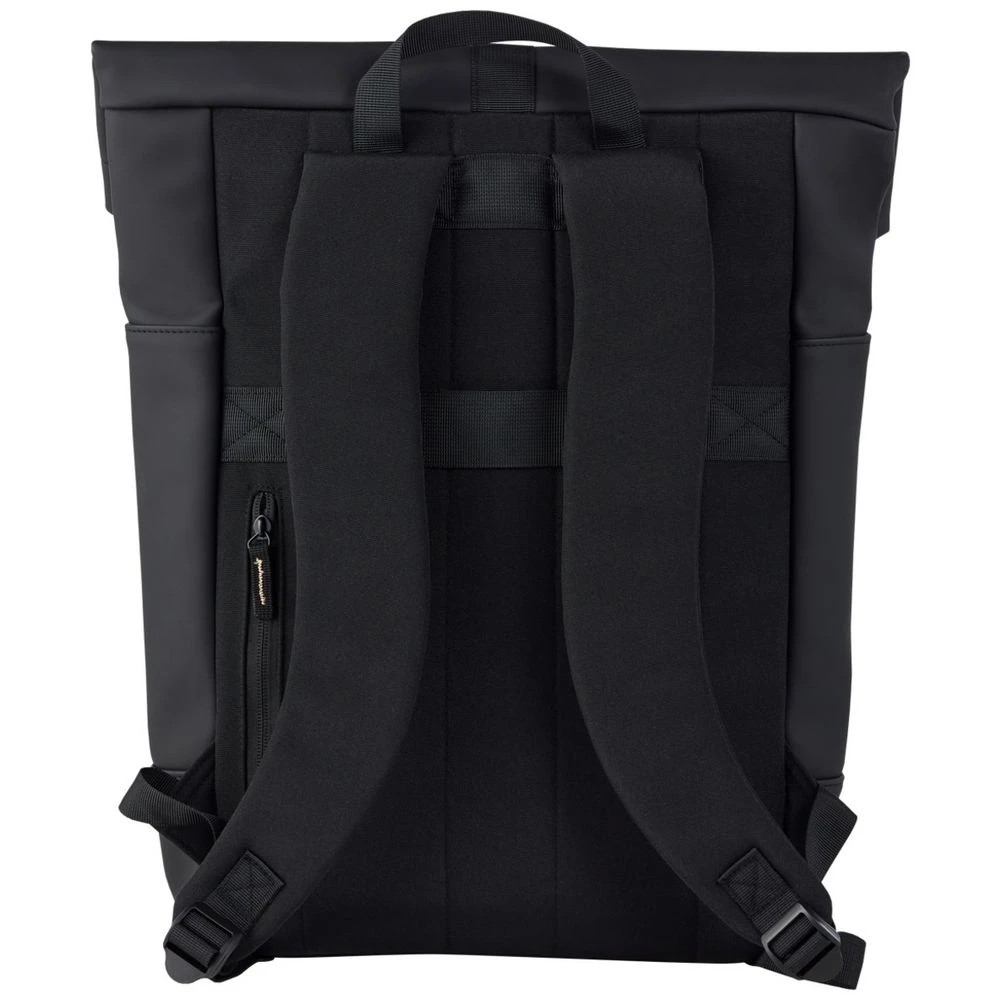 3 Otto On The Go Roll Top Backpack Black, 3 of 10