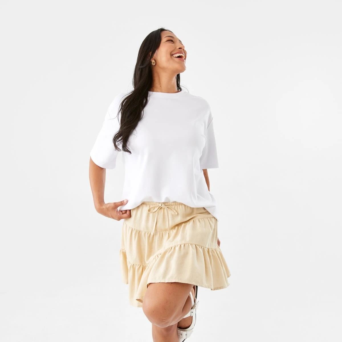 1 Short Sleeve Elevated T-shirt WHITE, 1 of 7