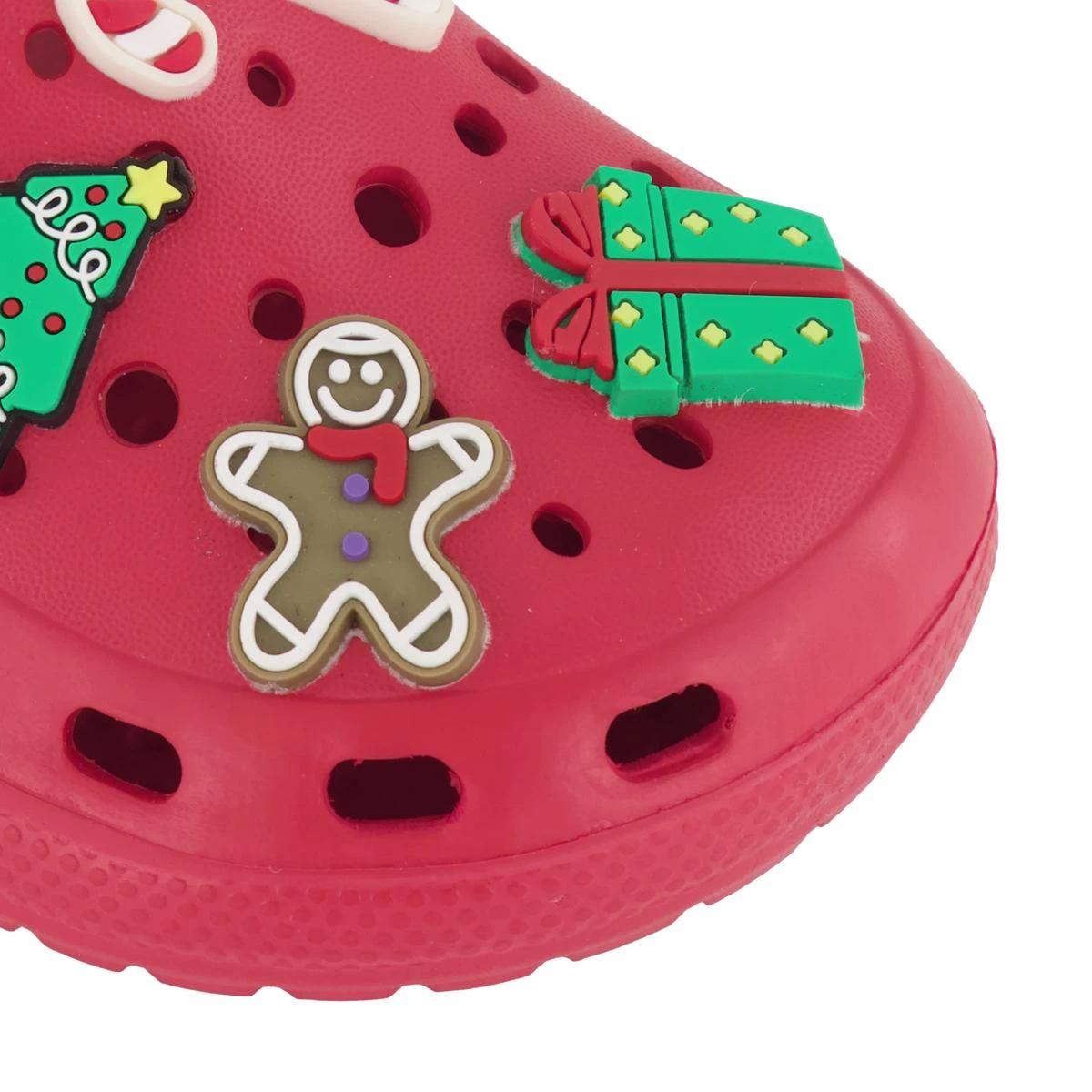 4 Junior Clog Sandals RED, 4 of 4