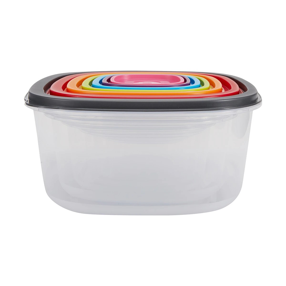 2 7 Piece Square Food Storage Containers, 2 of 7