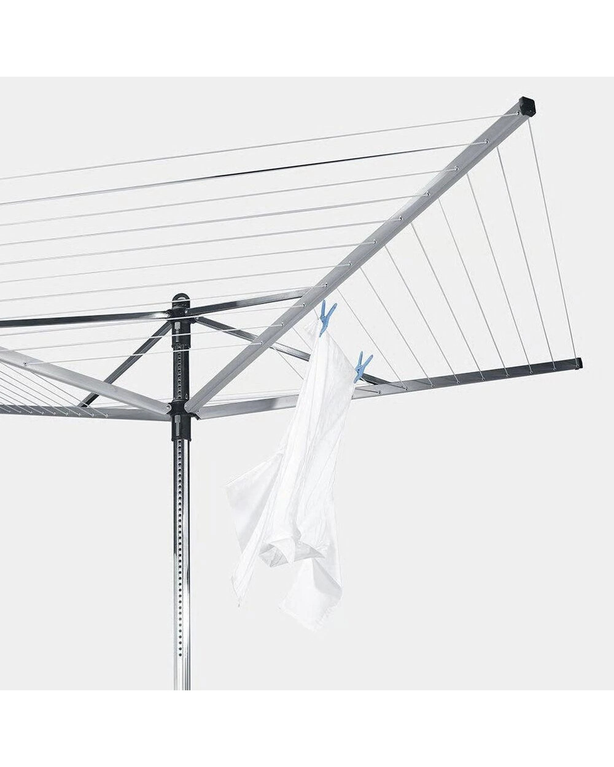 2 Brabantia Rotary Dryer LiftOMatic 4 Arm  60m With Soil Spear - Silver, 2 of 5