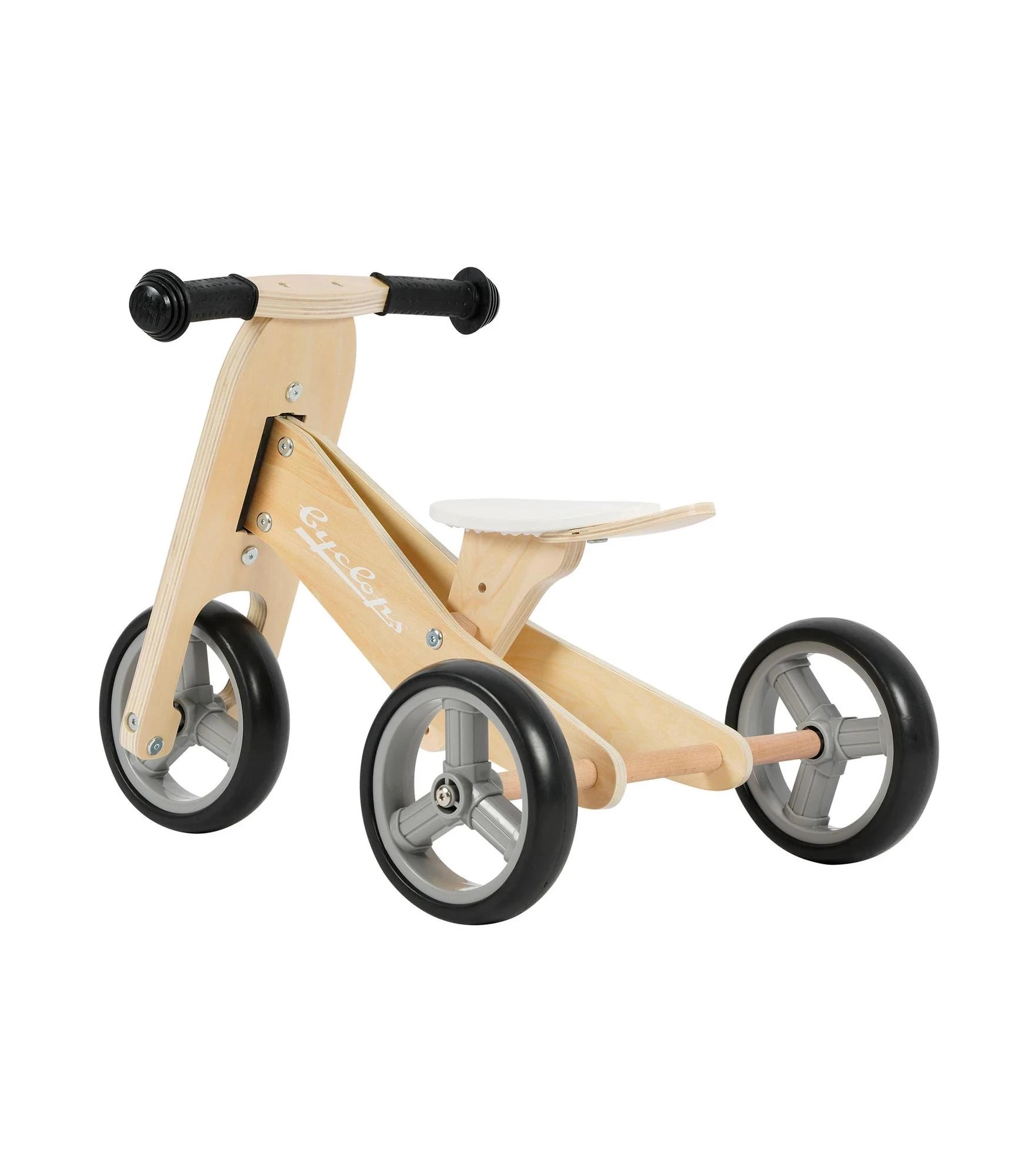 2 Cyclops 2 In 1 Trike/Balance Bike - Natural, 2 of 5