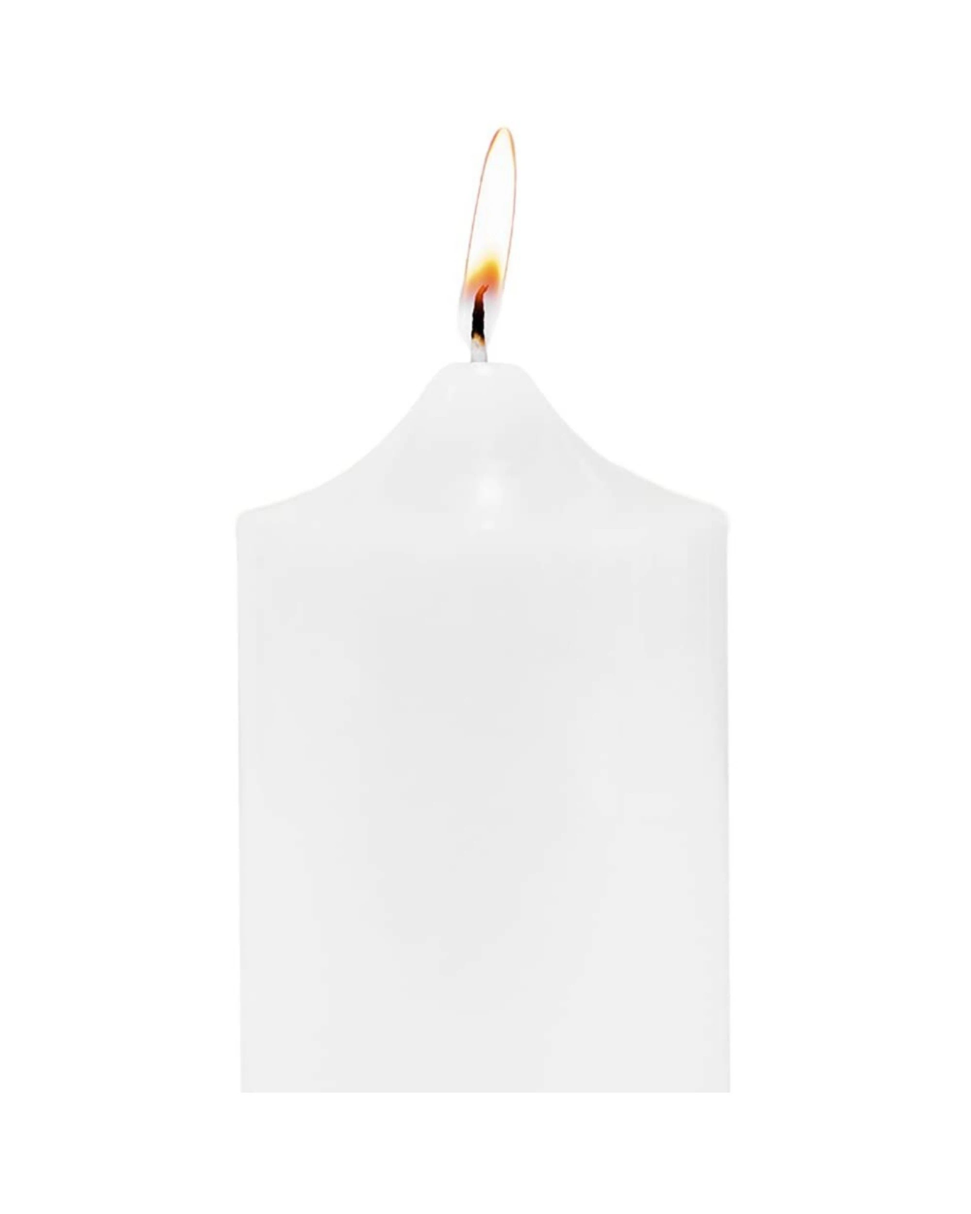 2 BR Home Pillar Candles Pack of 36 Unscented Lead-Free, 45-Hour Burn Time, 2 of 3