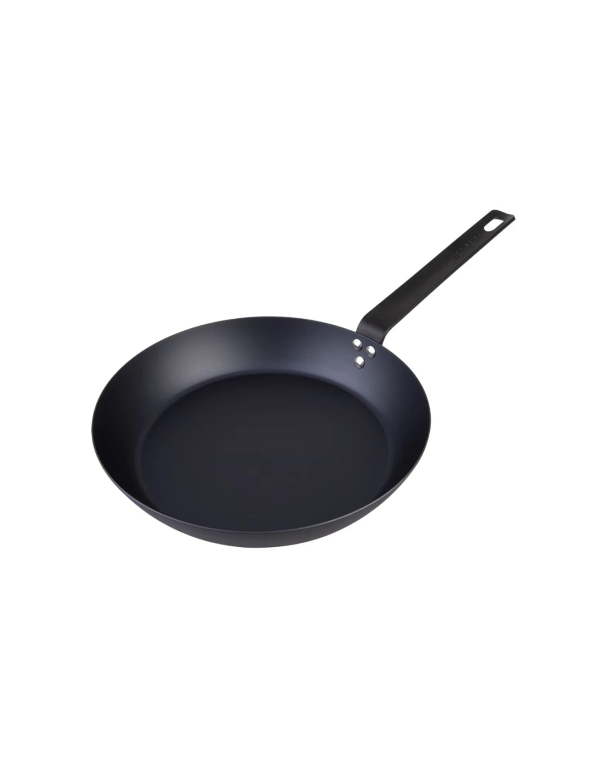 4 Evolv Pre-Seasoned Carbon Steel Kitchen Fry Pan Heavy Gauge Cookware 26cm - Black, 4 of 4