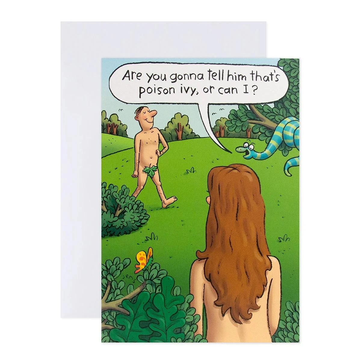 1 Connections from Hallmark Humorous Birthday Card - Poison Ivy, 1 of 3
