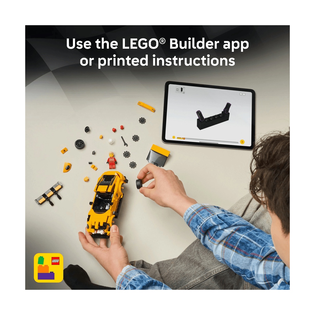 7 LEGO Speed Champions Porsche 911 GT3 RS Super Car 77239, 7 of 10