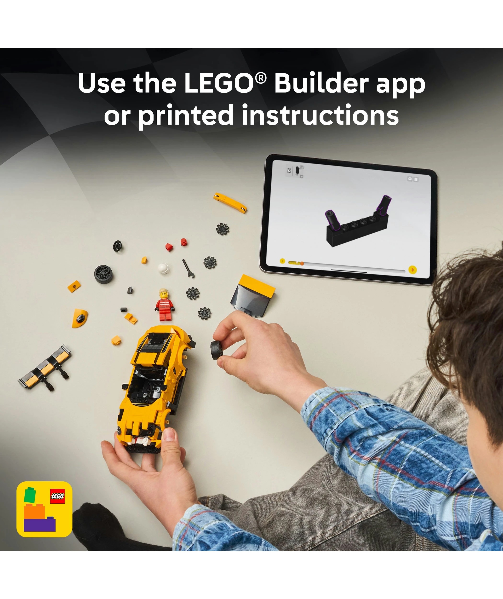 7 LEGO Speed Champions Porsche 911 GT3 RS Super Car 77239, 7 of 10