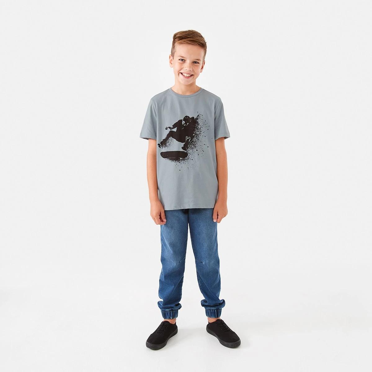 5 Short Sleeve Print T-shirt Trde Skate, 5 of 8