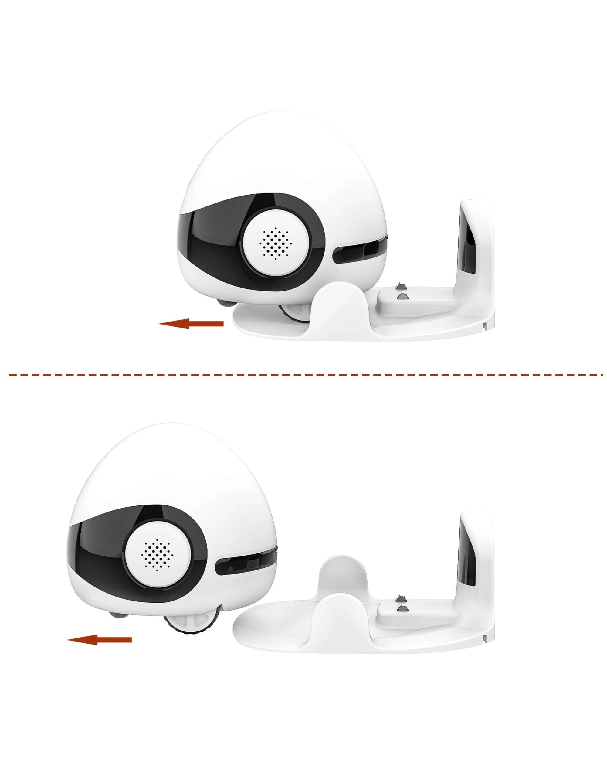 2 Advwin Pet Camera Robot Indoor Security Camera 2.4G & 5G Auto-Recharge Two-Way Talk Night Vision, 2 of 7