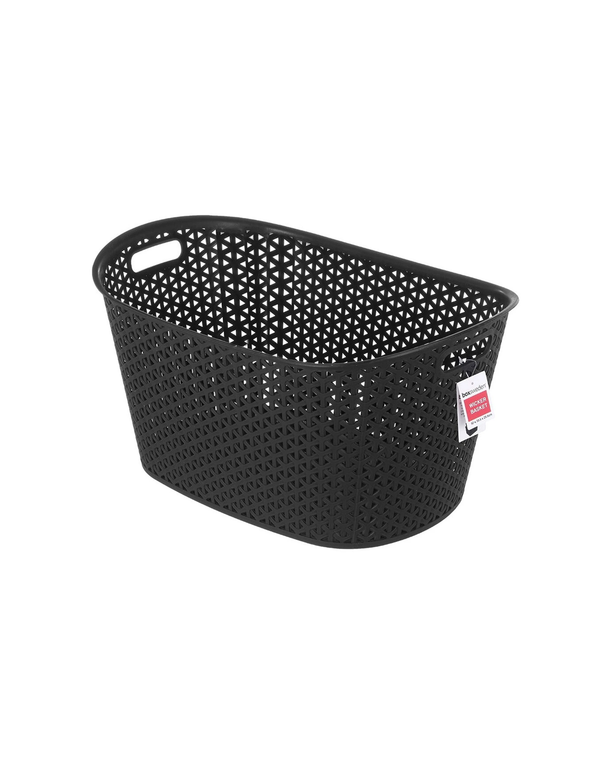 3 Boxsweden 50x33.5cm Wicker Multipurpose Basket - Assorted, 3 of 4