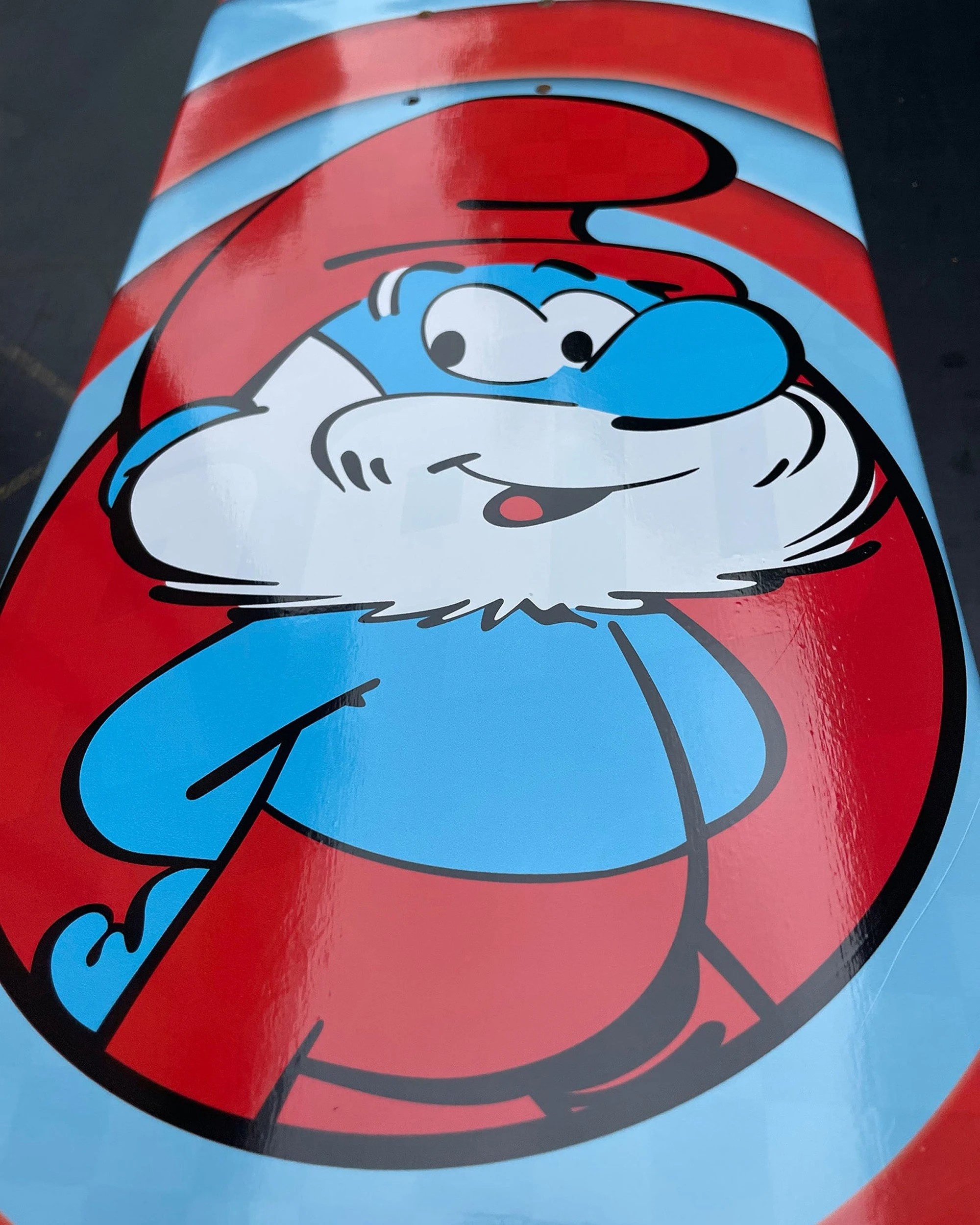 2 Rad Board Co Smurfs Skateboard Deck Papa Smurf Birch Wood 8 Inch - Multi, 2 of 6