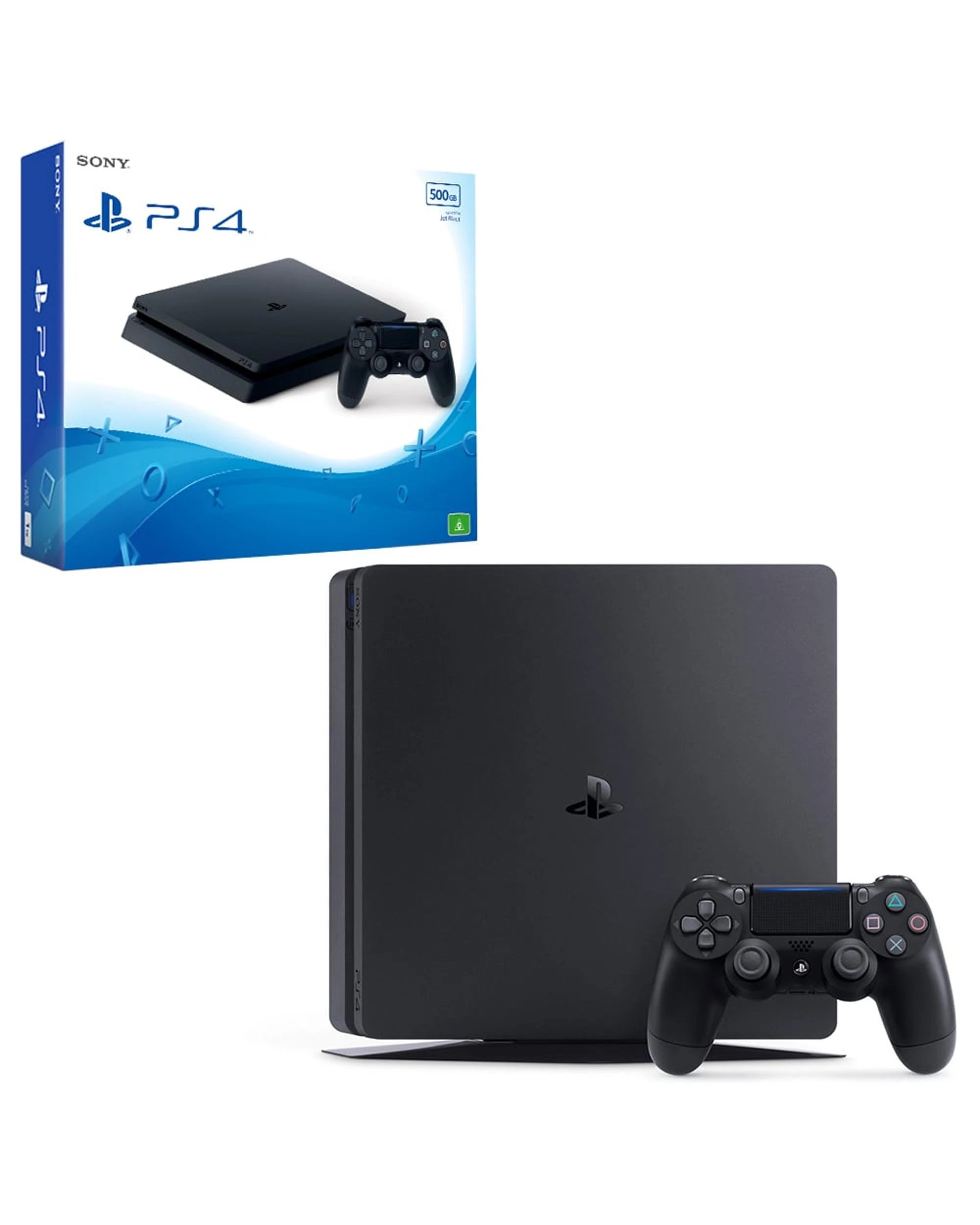 1 PlayStation 4 Slim 500GB Console - Black, 1 of 10