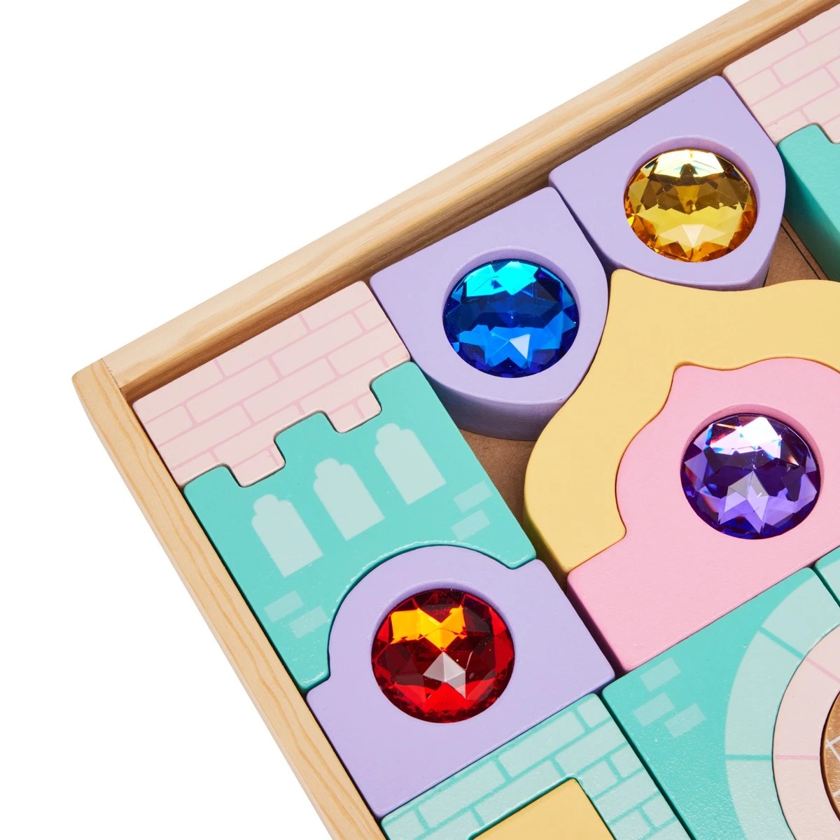 4 Wooden Castle Block Set, 4 of 7
