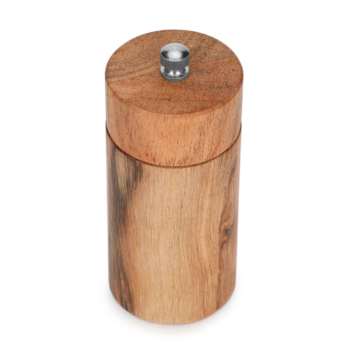 2 2 Pack Acacia Salt and Pepper Grinders, 2 of 7