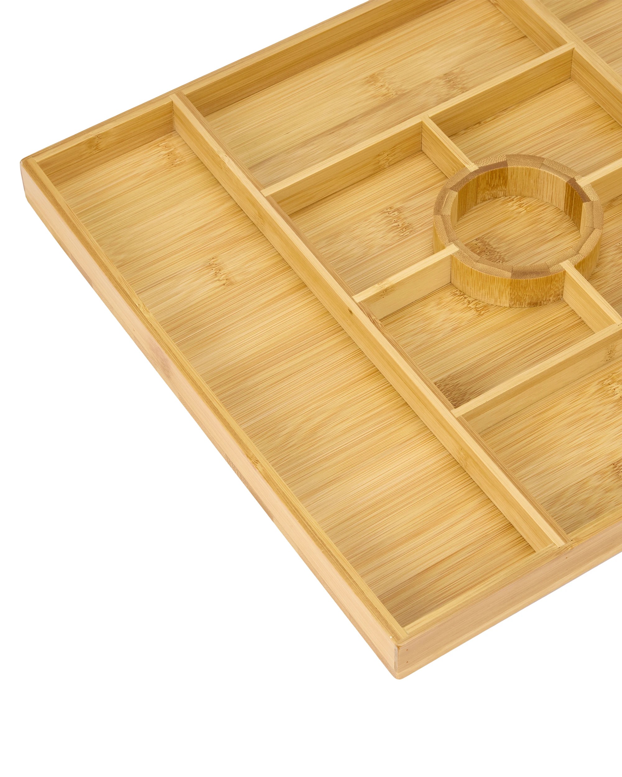 4 Bamboo Section Serve Board, 4 of 5