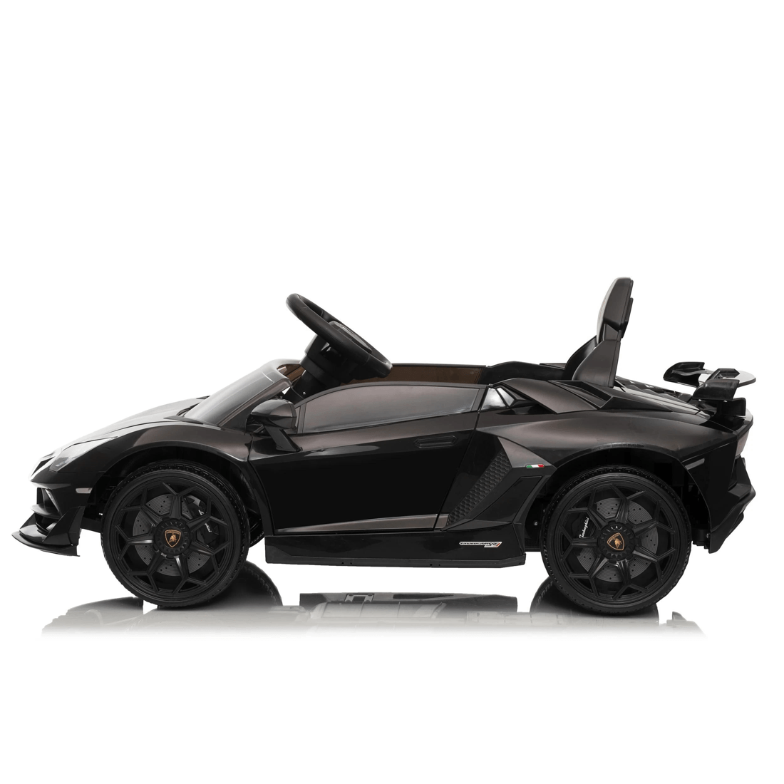 7 Lamborghini Aventador Ride On - Black, 7 of 10
