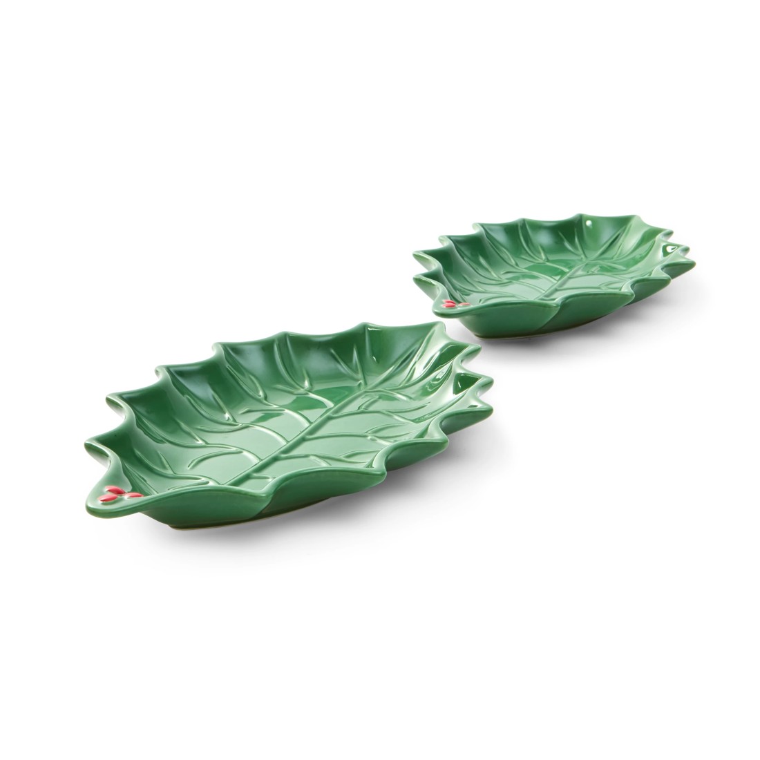 2 Set of 2 Holly Side Plates, 2 of 6