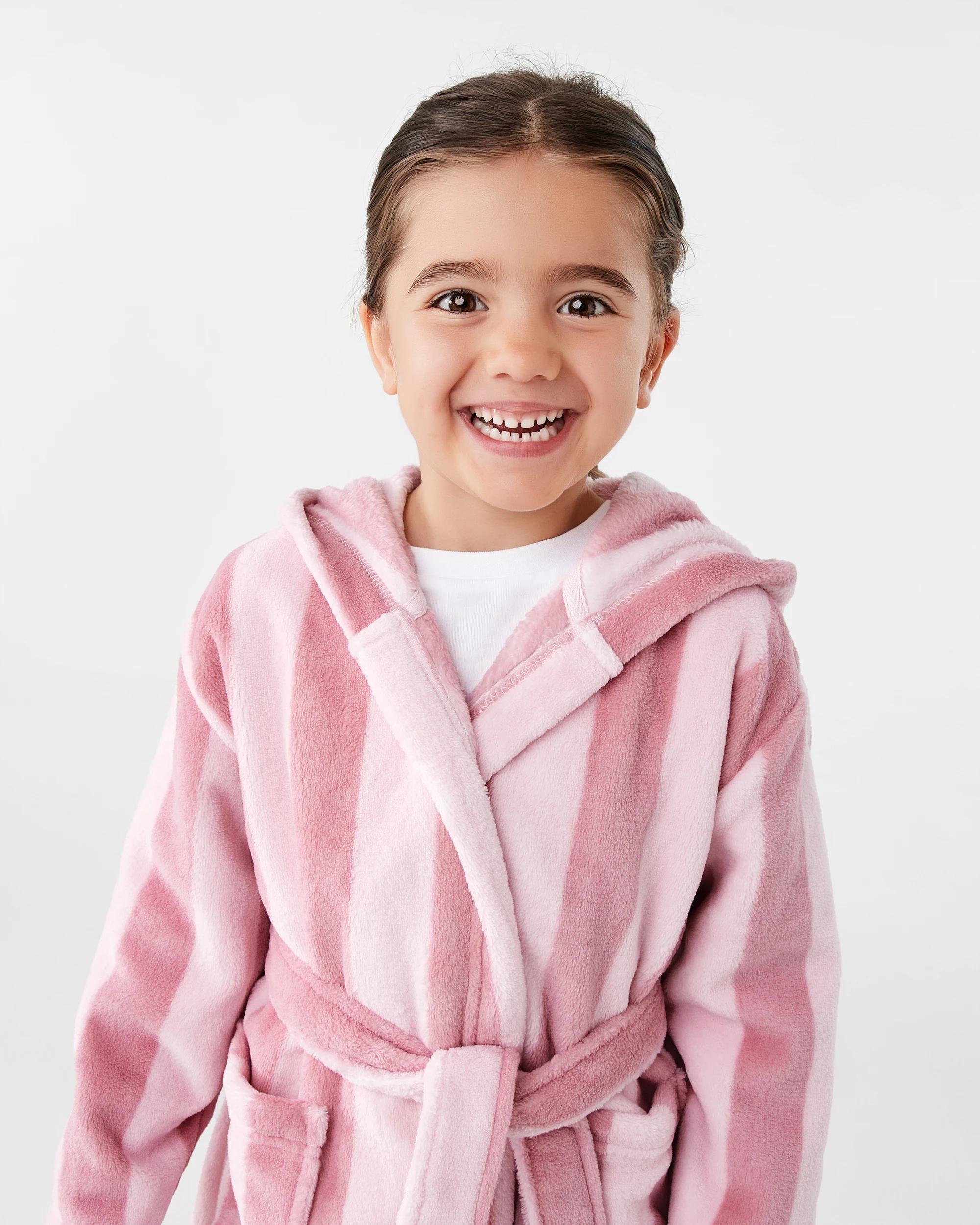 3 Stripe Gown Pnk Strp, 3 of 6