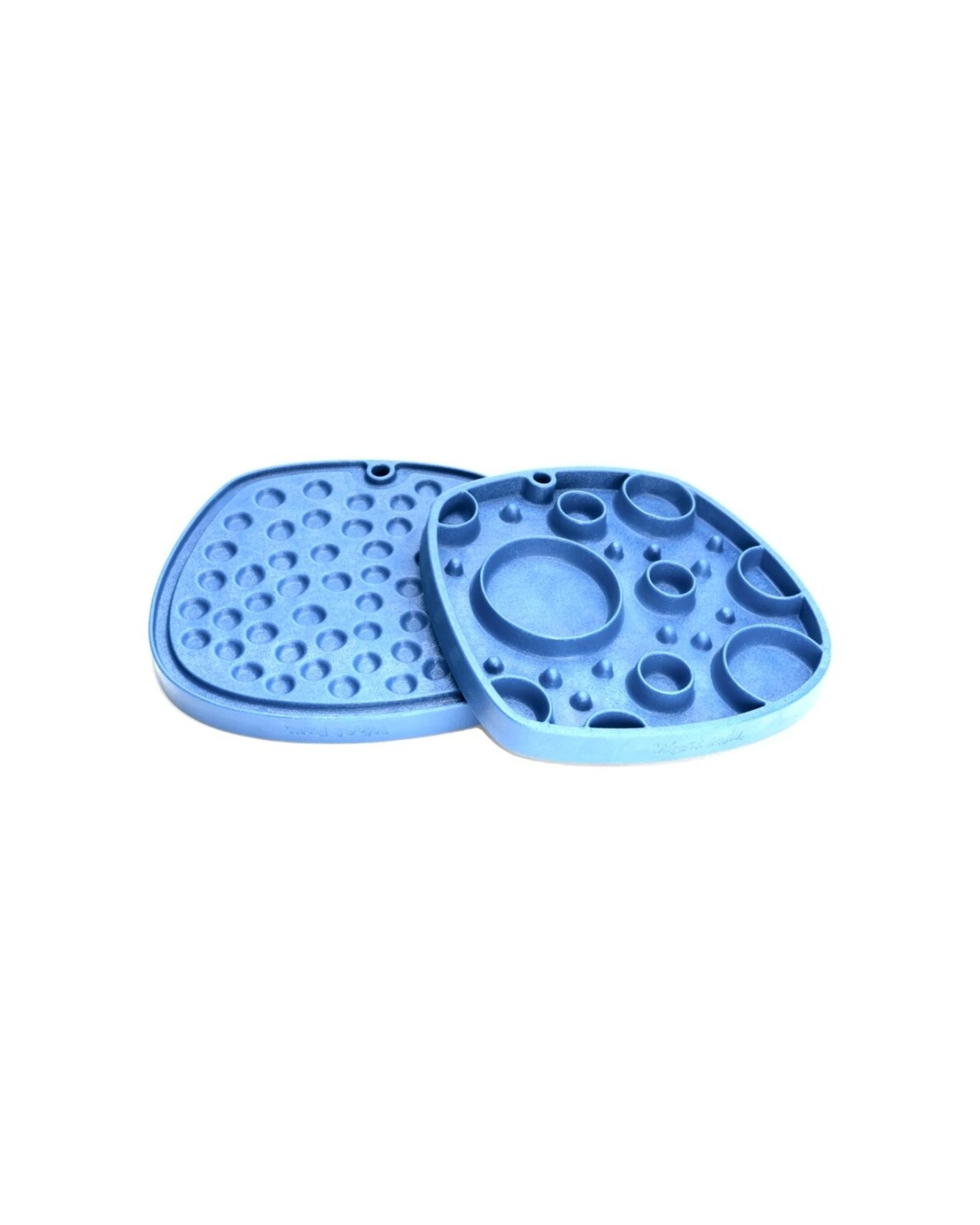 2 West Paw Bubbles Feast Pet Dog Lick Mat Slow Feeder Plate Dishwasher Safe - Blue, 2 of 3