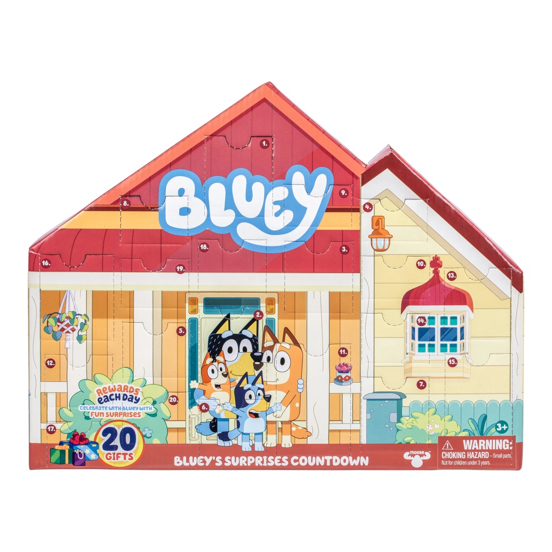 1 Bluey's Surprise Countdown Calendar, 1 of 8