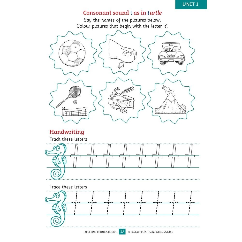 5 Targeting Phonics Book 1, 5 of 8