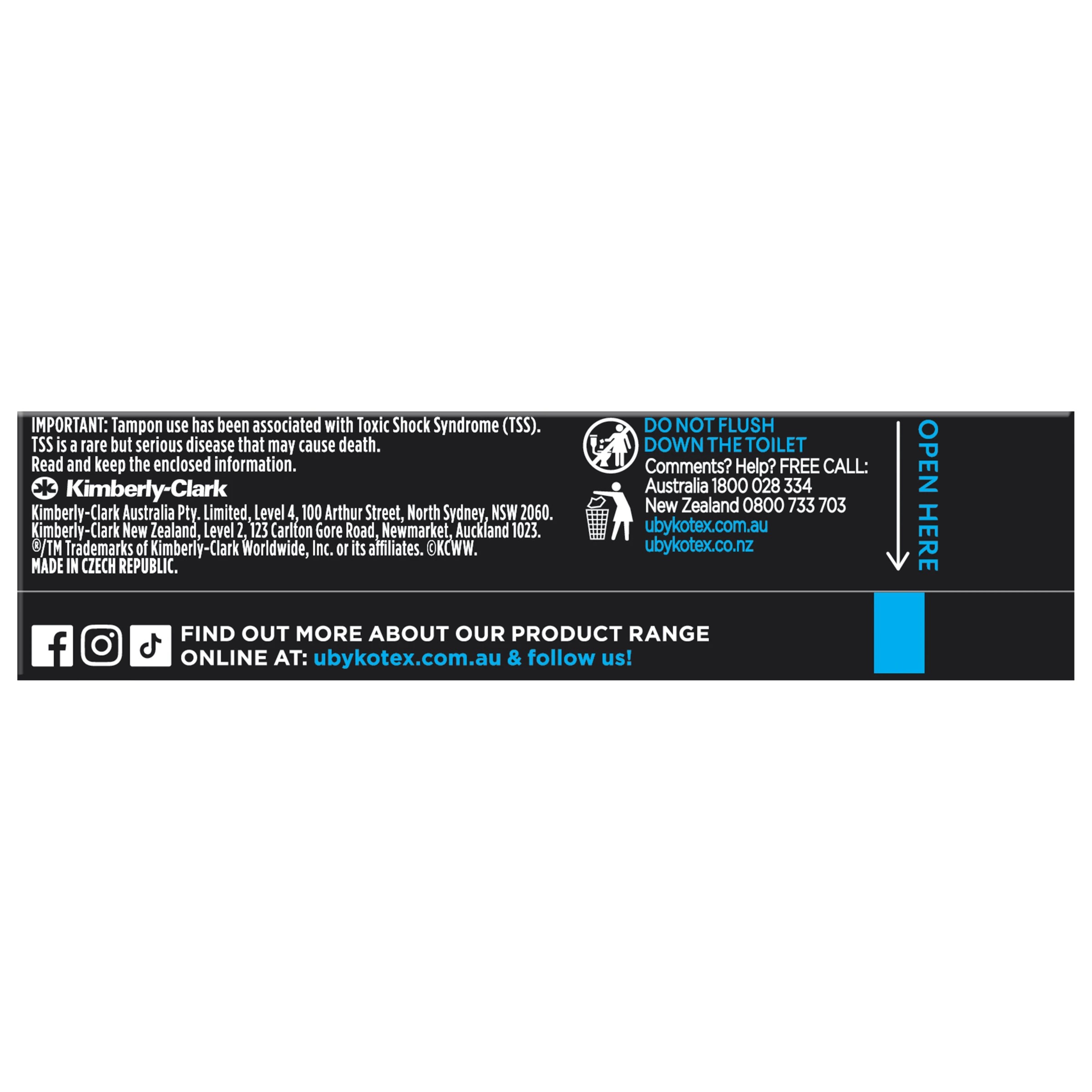 6 U by Kotex 16 Pack Regular Slim Tampons, 6 of 10
