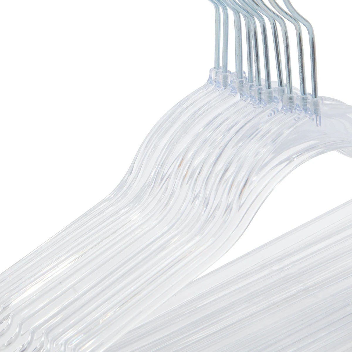 7 12 Pack Clear Hangers, 7 of 7