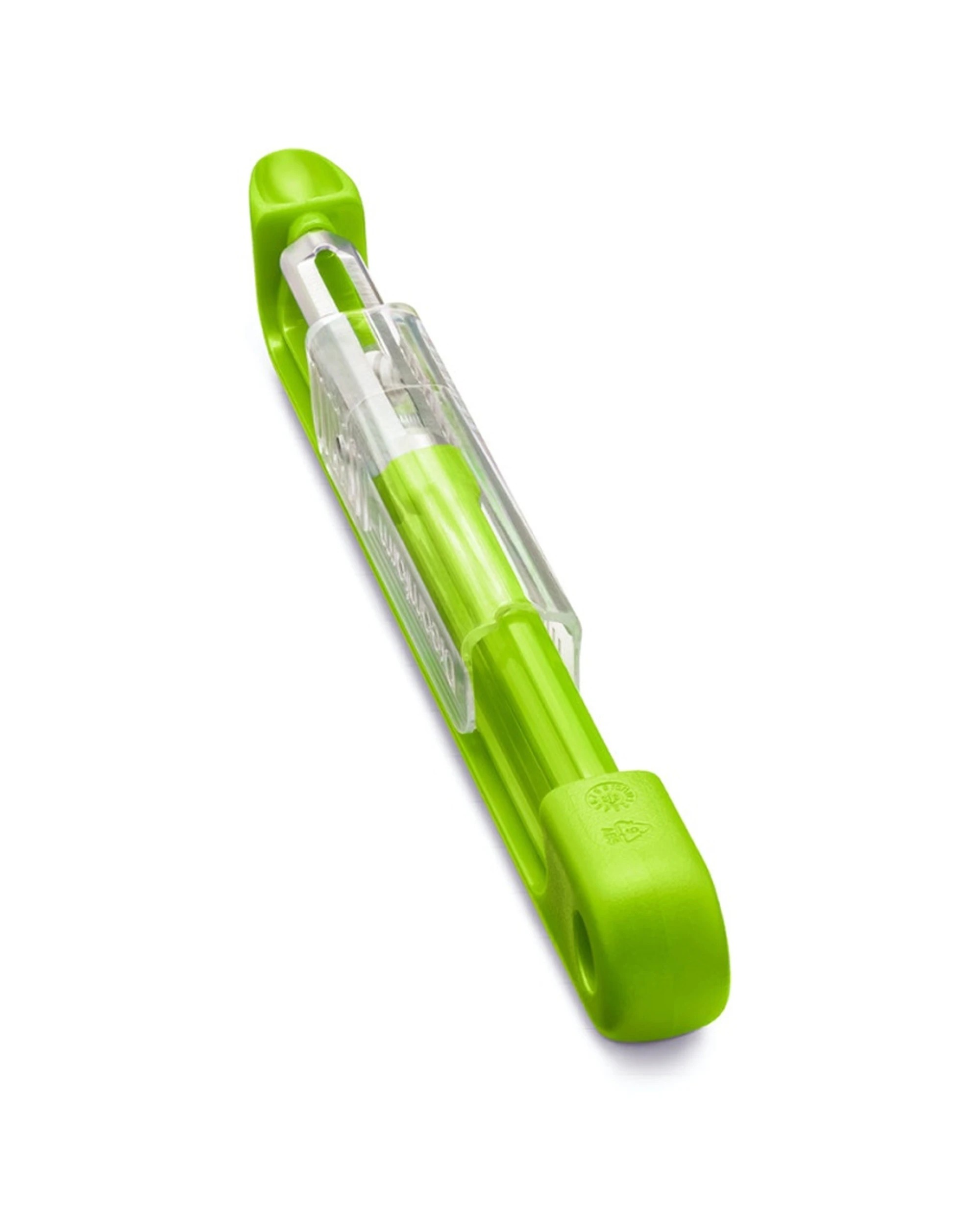 3 Dreamfarm Sharple Self Sharpening Vegetable Peeler With Cover Razor Sharp - Green, 3 of 6