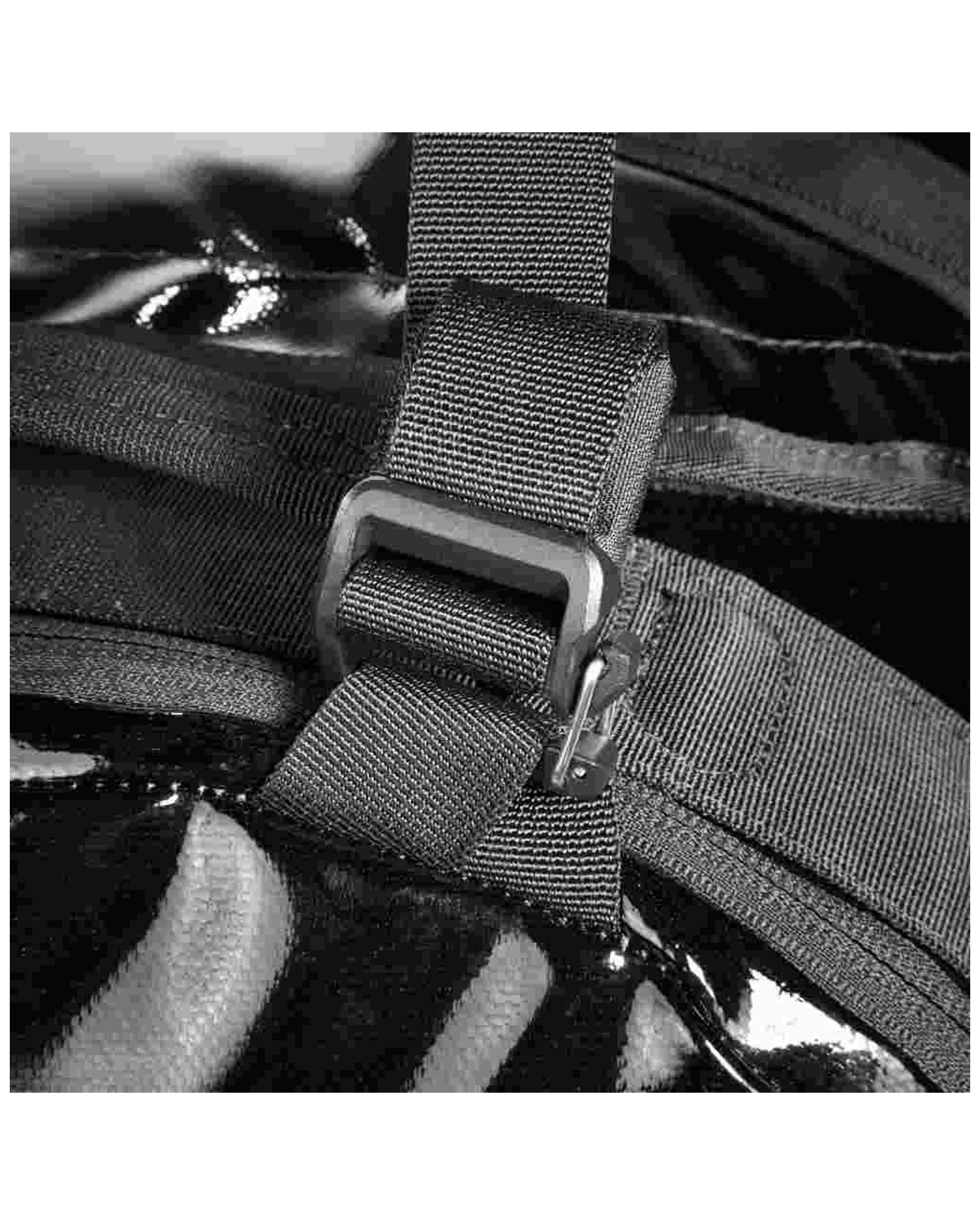 4 Tatonka Barrel Roller Wheeled Duffle 60L Nylon Travel Telescopic Handle - Black, 4 of 10