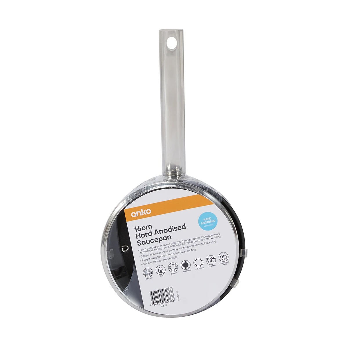 9 16cm Hard Anodised Non-Stick Saucepan, 9 of 9