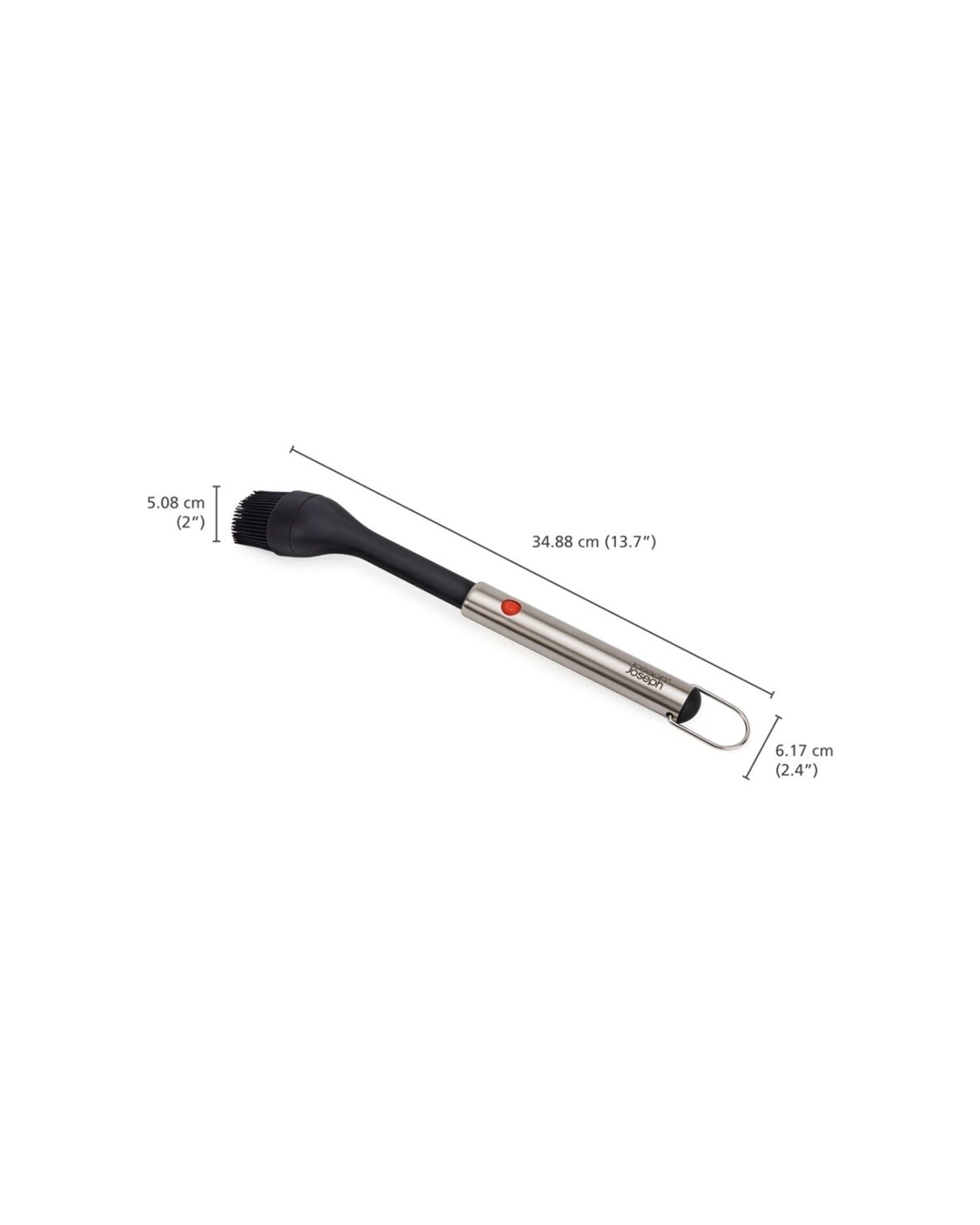 4 Joseph Joseph 2PK GrillOut BBQ Basting Brush Retractable Handle - Silver, 4 of 6
