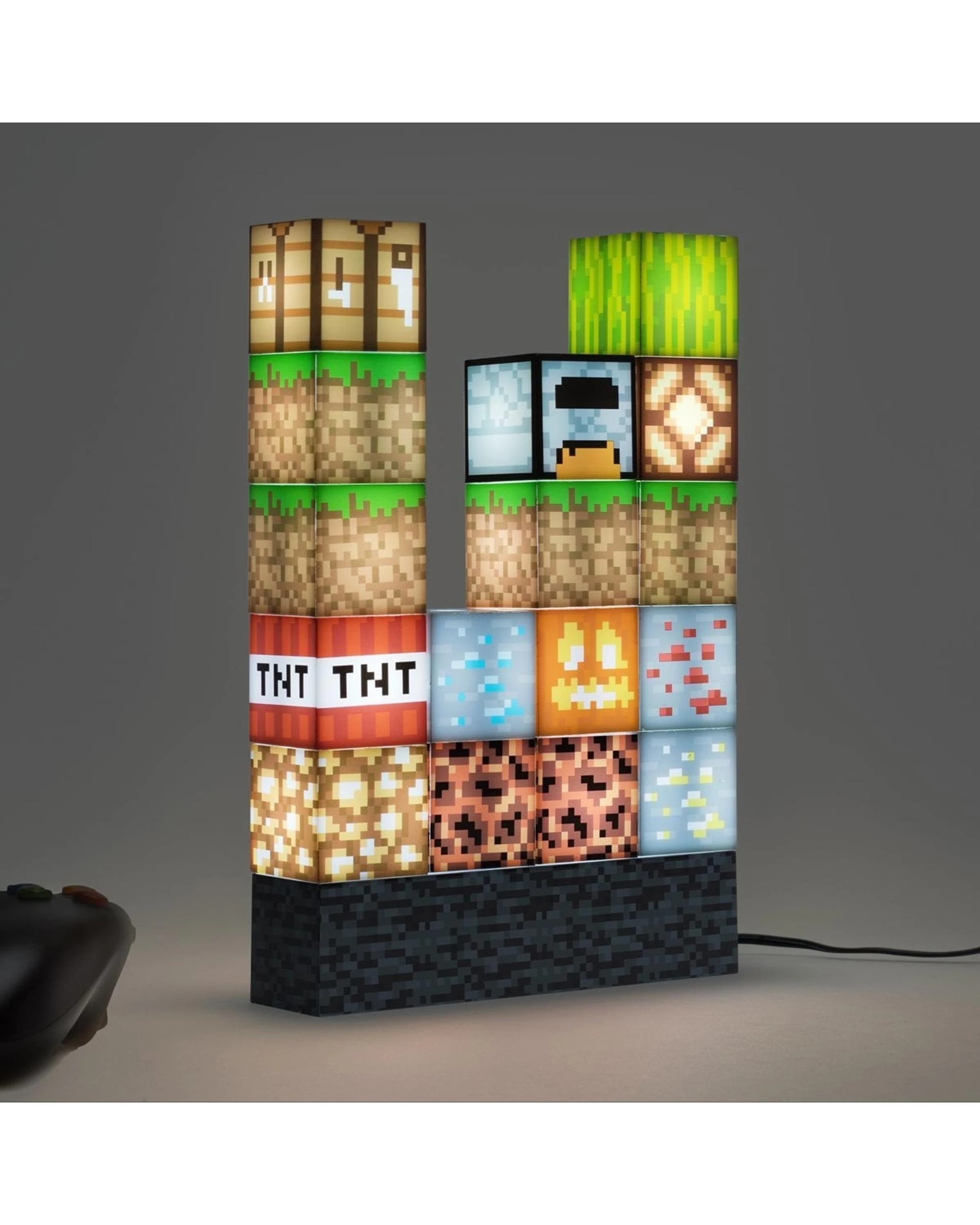 3 Paladone Minecraft Block Building Light, 3 of 3