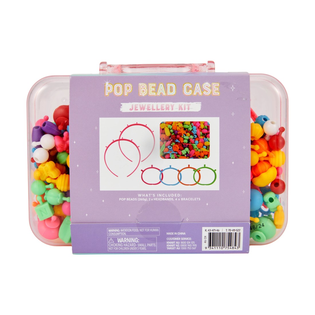 3 Pop Bead Case Jewellery Kit, 3 of 3