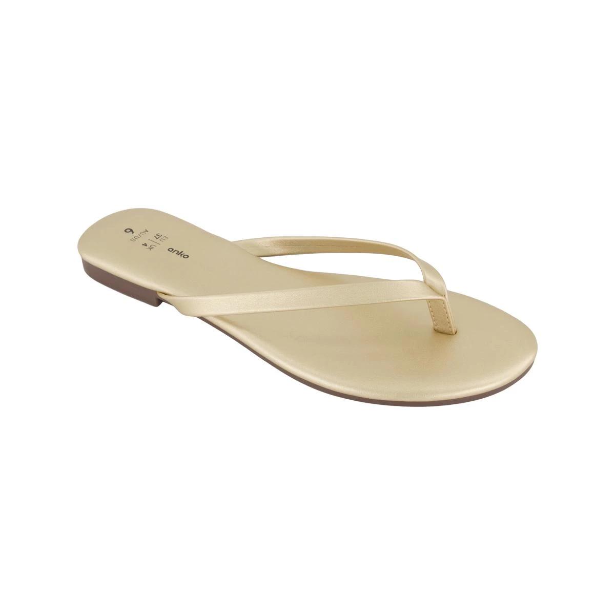 1 Toe Post Thongs GOLD, 1 of 3
