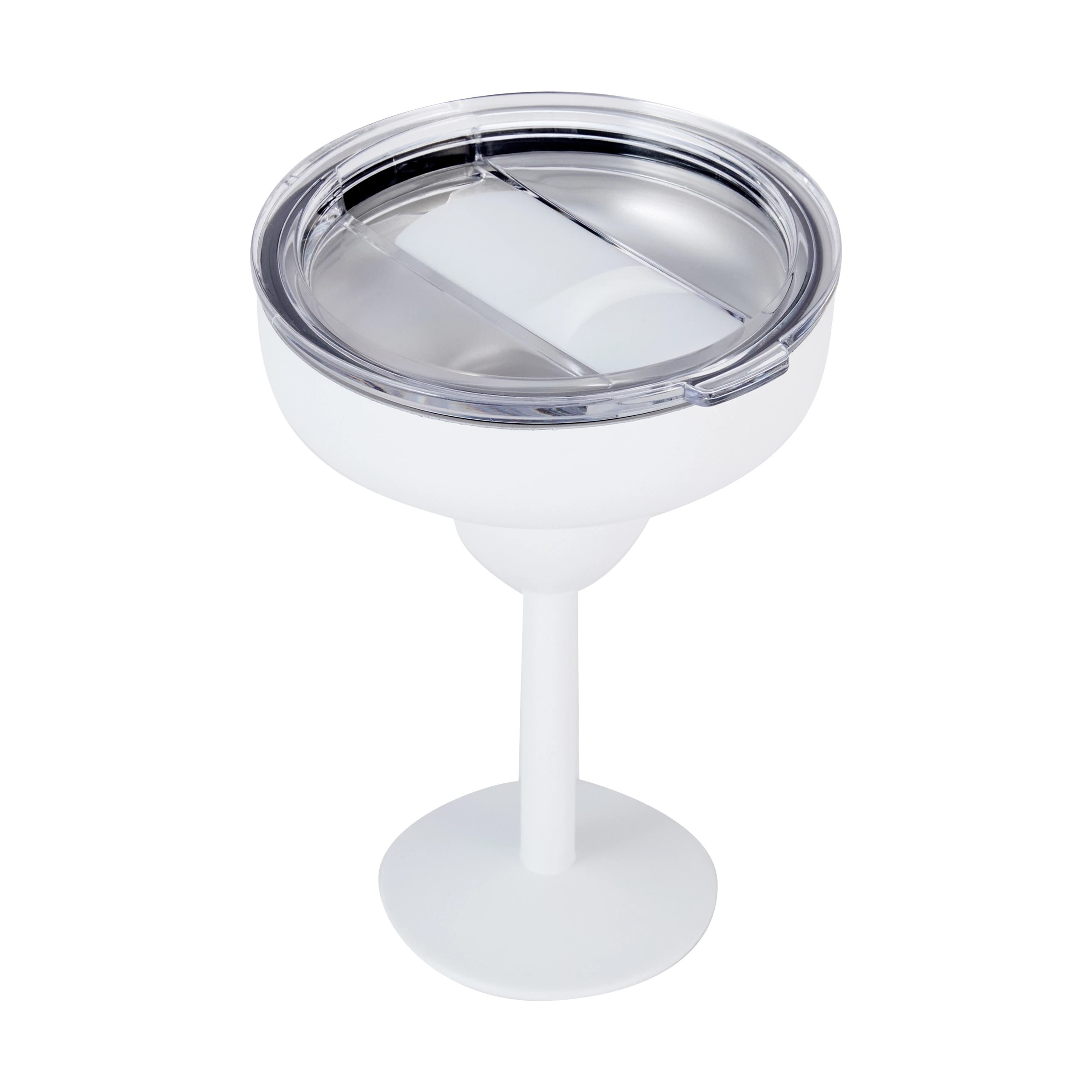 1 Double Wall Cocktail Glass - White, 1 of 7