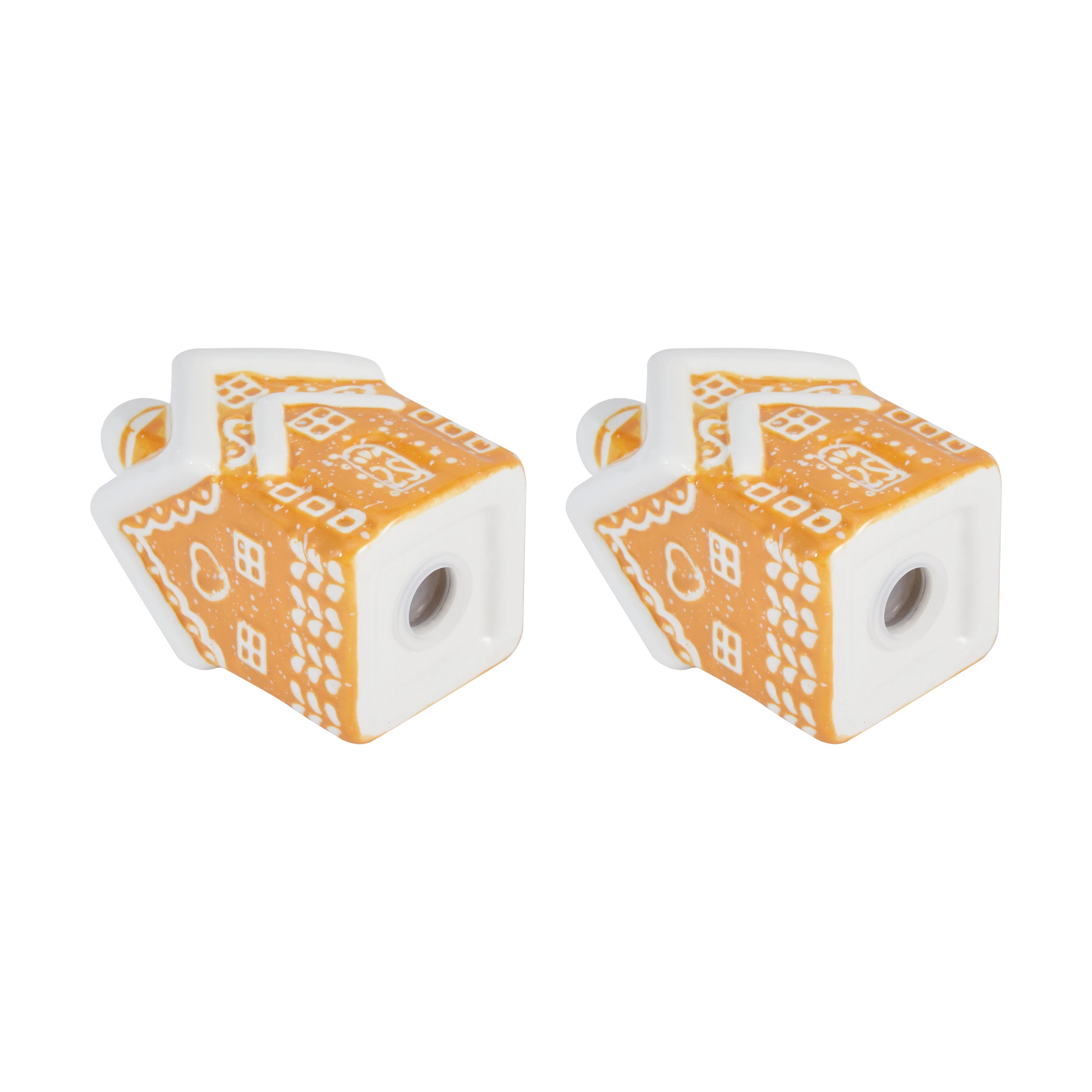 3 Gingerbread House Salt and Pepper Shakers, 3 of 4