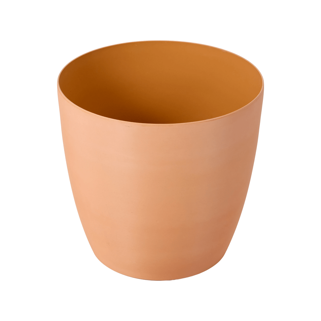 1 43cm Terracotta Look Plastic Pot, 1 of 3