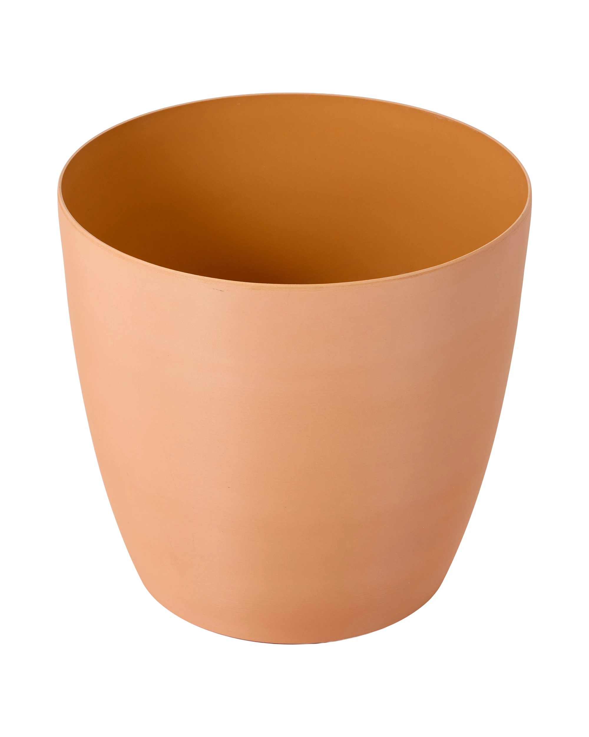 1 43cm Terracotta Look Plastic Pot, 1 of 3