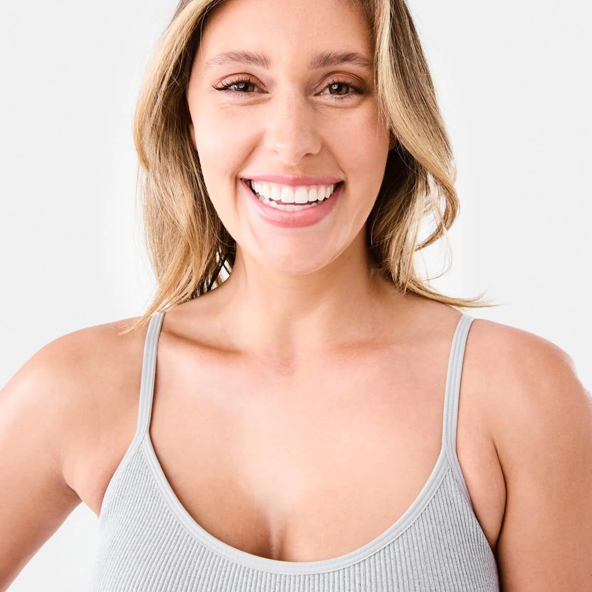 5 Seamfree Rib Crop Bra GREY MARLE, 5 of 8