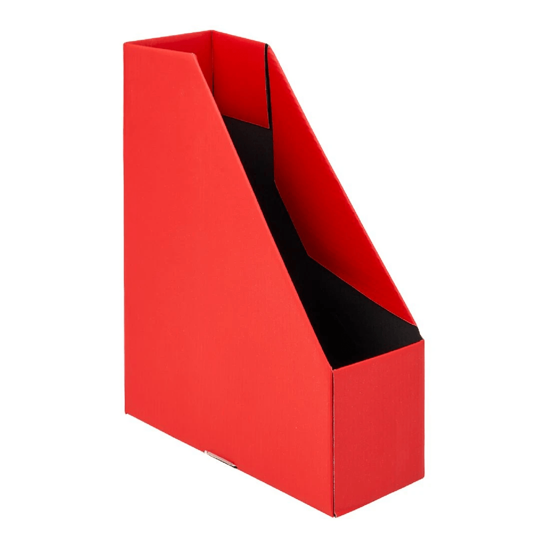 1 J.Burrows Collapsible Magazine File Red, 1 of 4