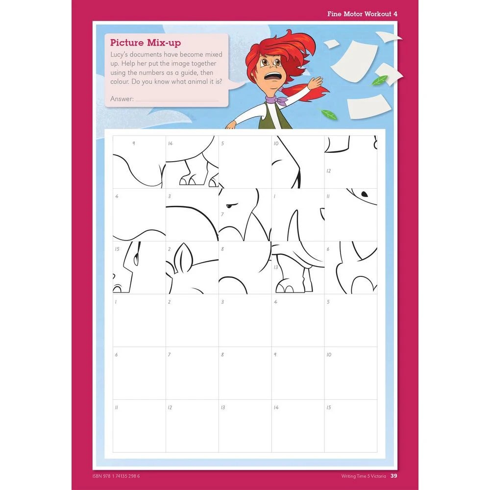 7 Writing Time VIC Modern Cursive Book 5, 7 of 7