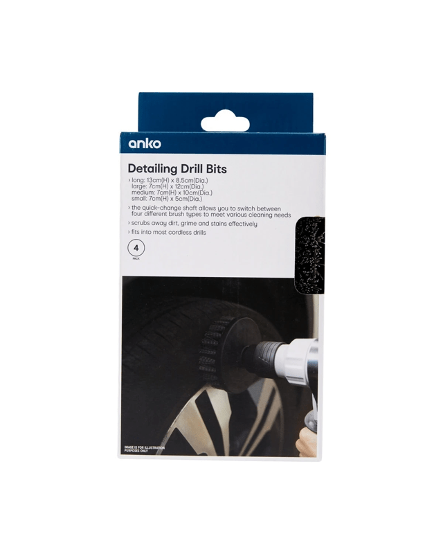 4 Pack Detailing Drill 