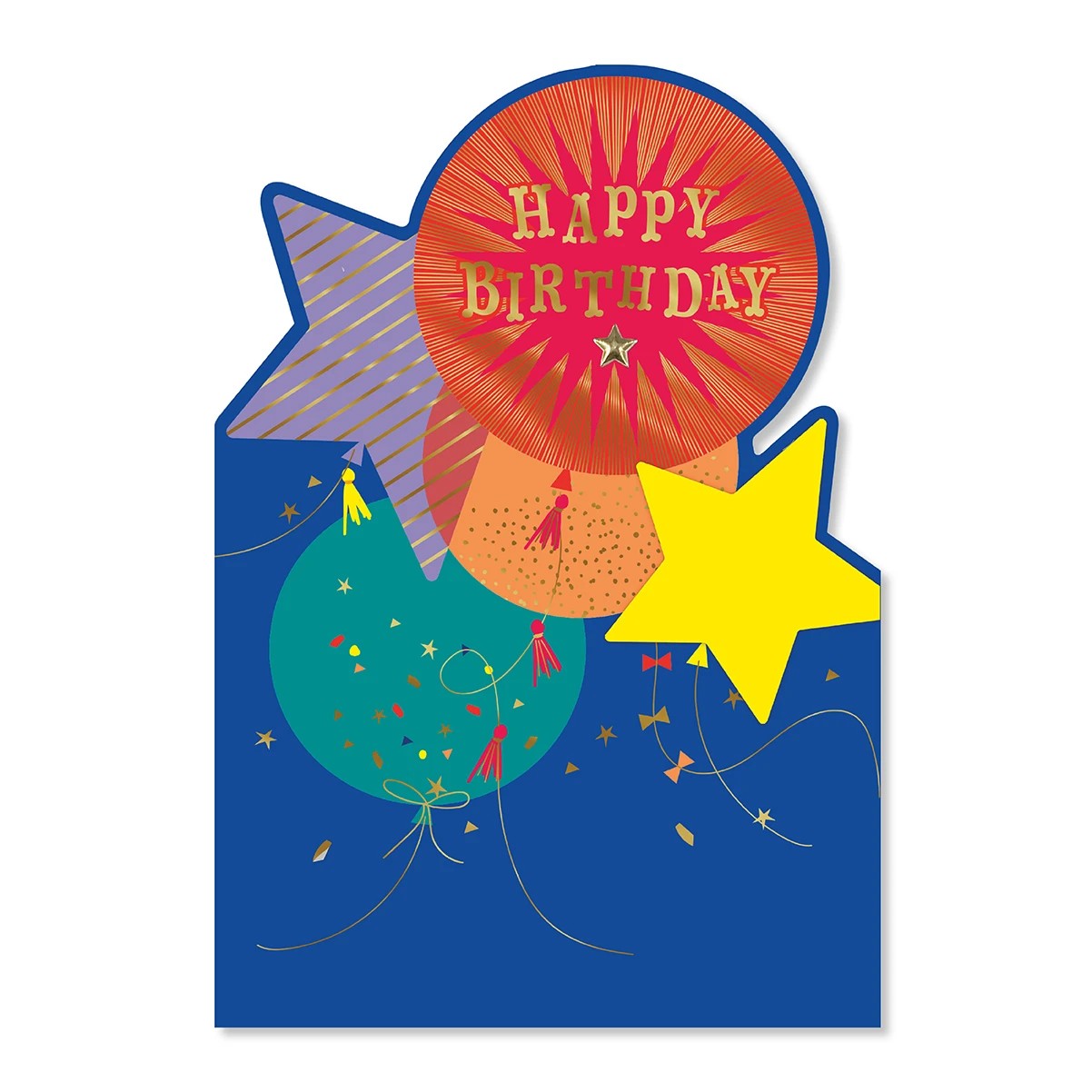 3 Hallmark Birthday Card - Balloons, 3 of 3